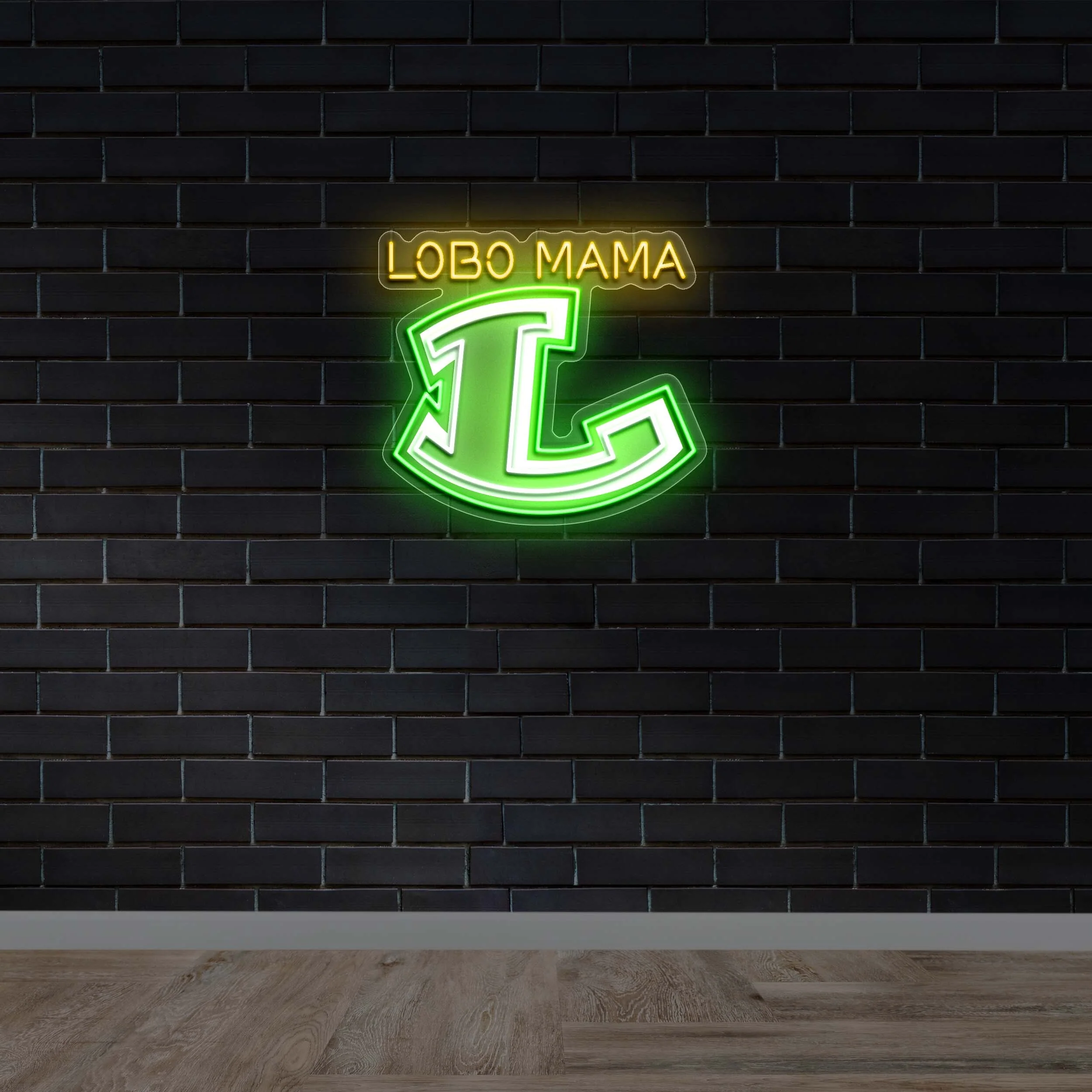 LOBO MAMA - Premium Neon Artwork