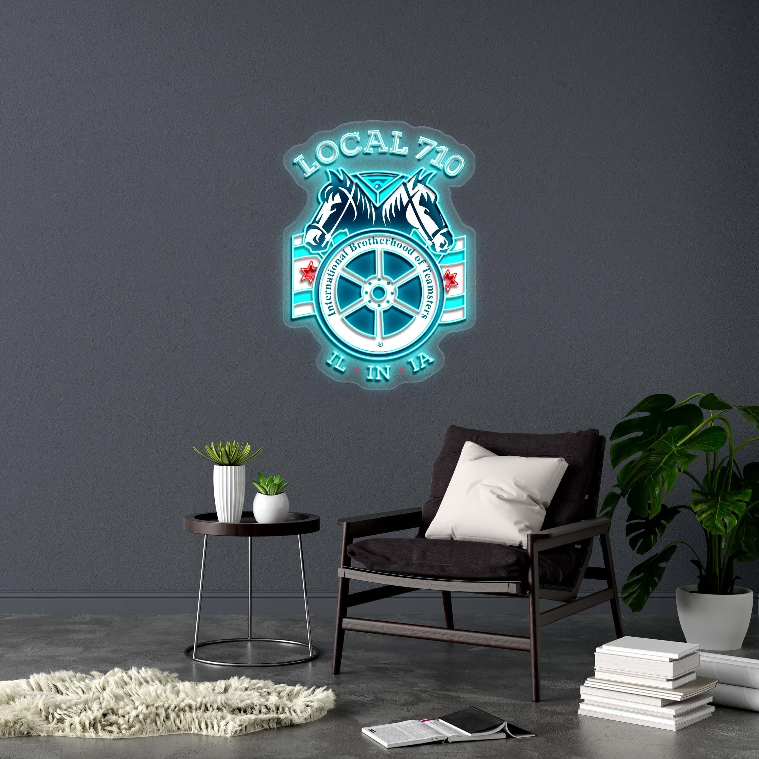 LOCAL 710 - Premium Neon Artwork