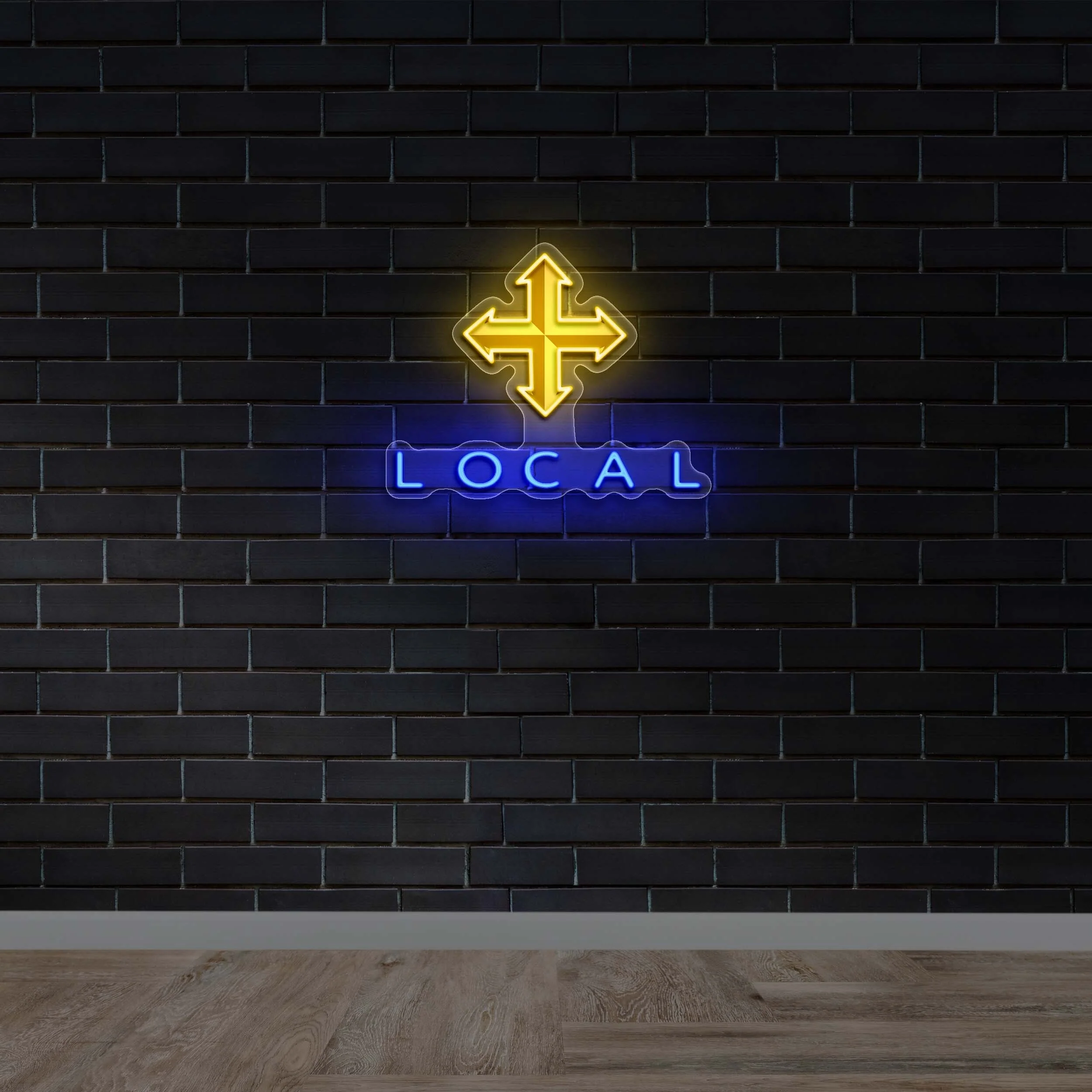 LOCAL - Premium Neon Artwork