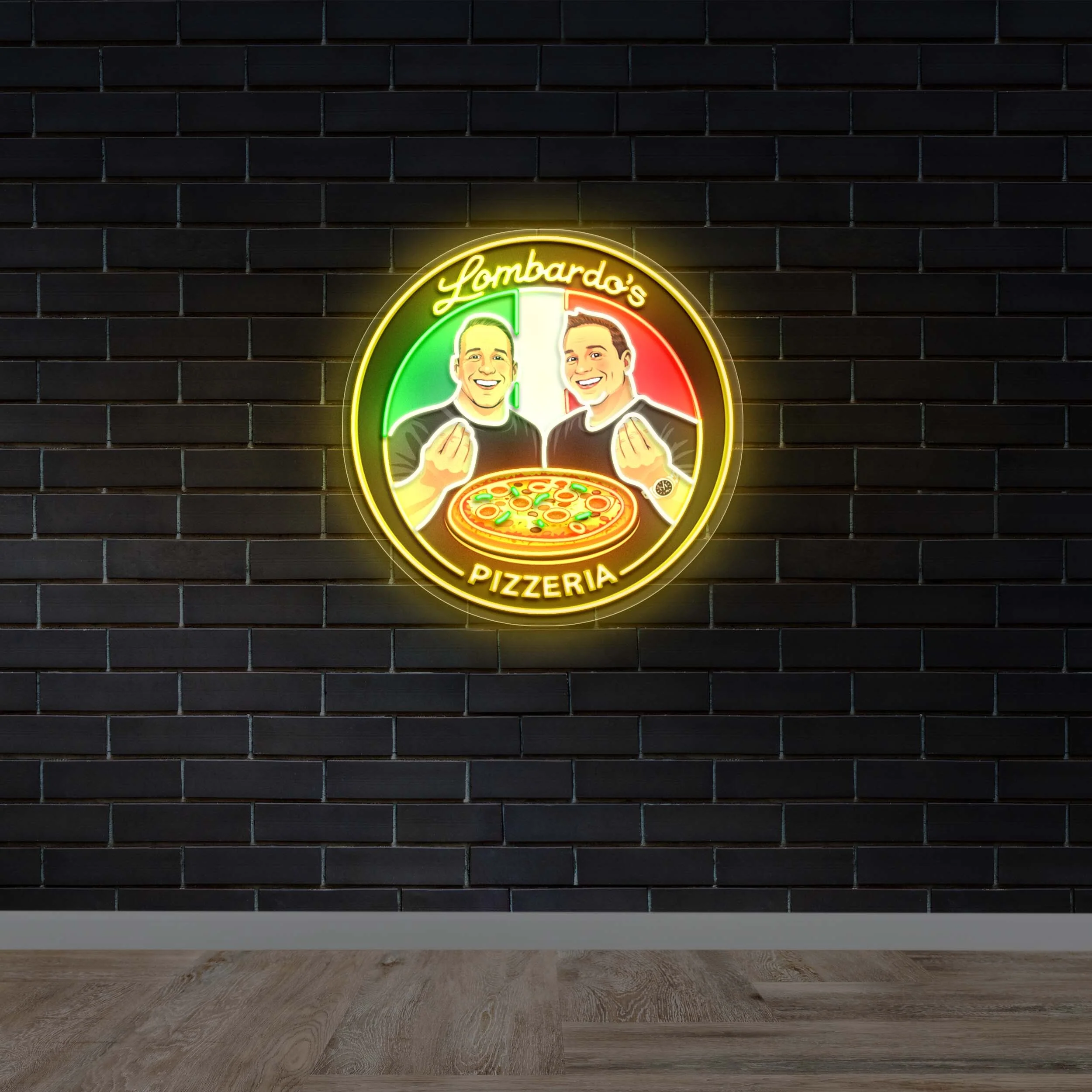 Lombardo's Pizzeria | 2nd Version - Premium Neon Artwork