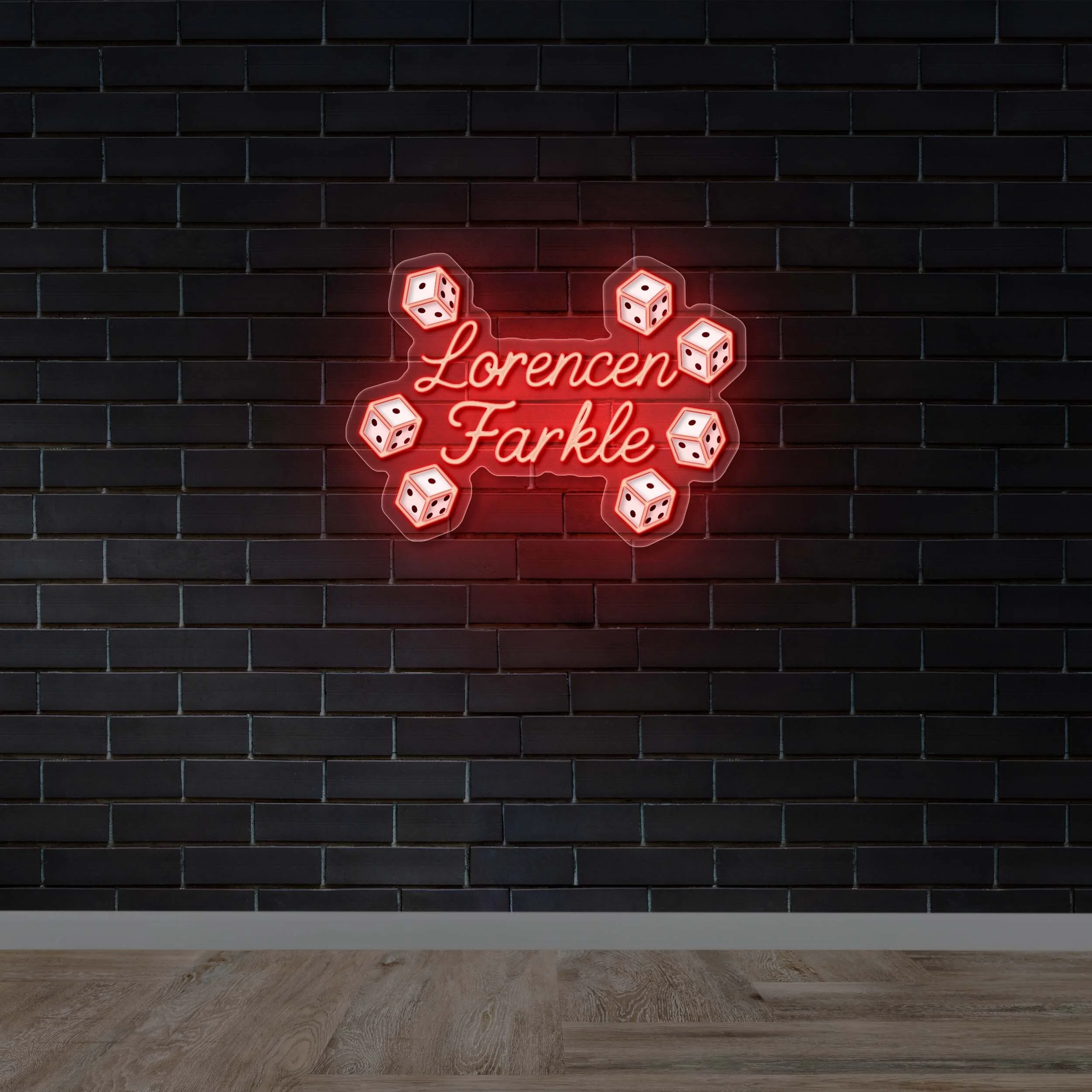 Lorencen Farkle | 2nd version - Premium Neon Artwork