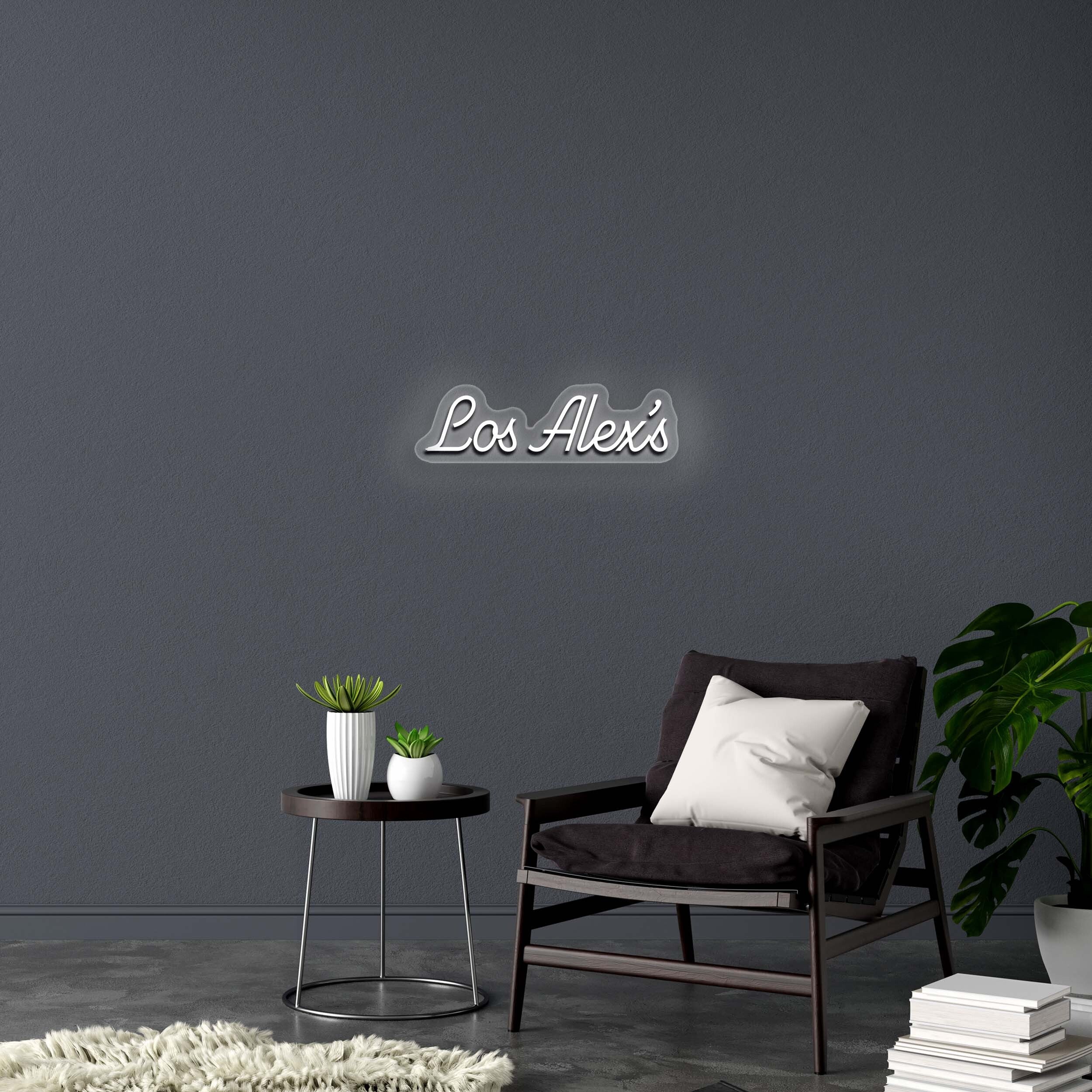 Los Alex's - Premium Neon Artwork