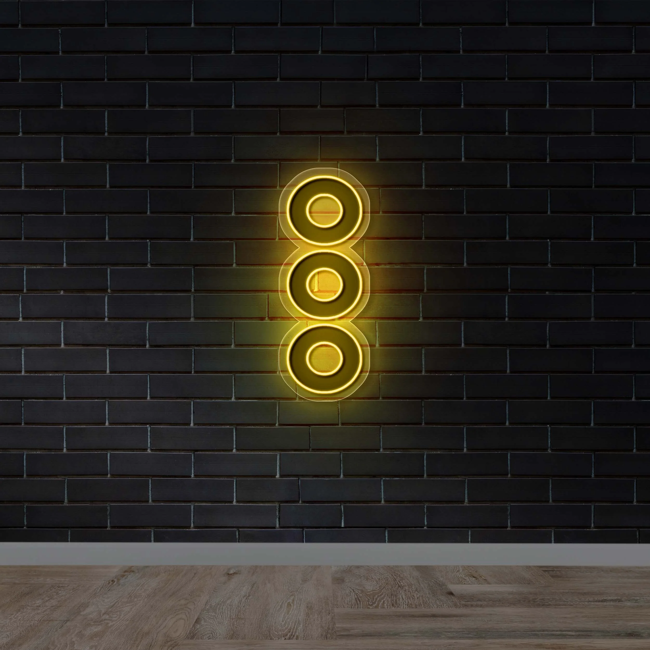 Lost & Found Coffee Logo Only - Premium Neon Artwork