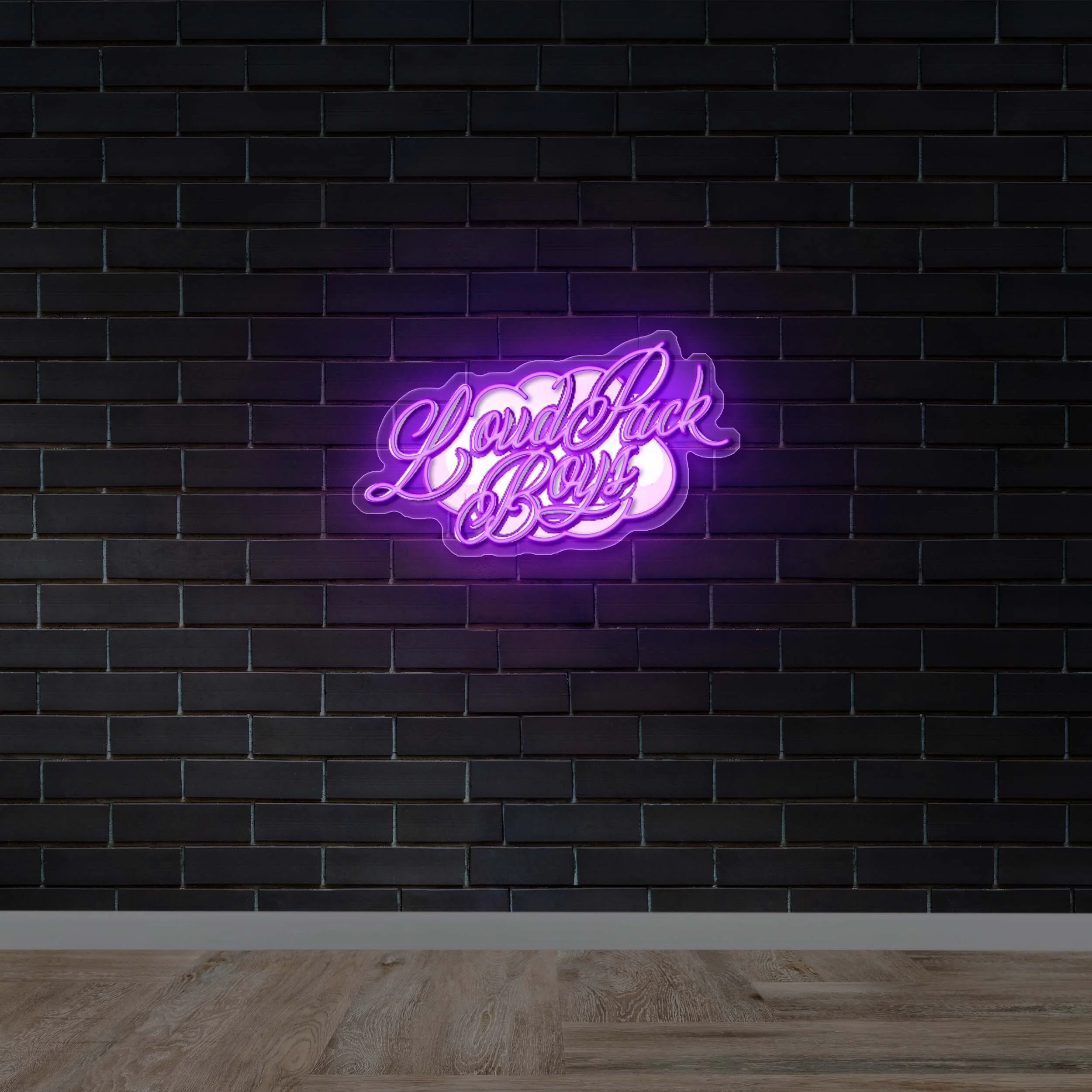 LOUD PACK BOYS - Premium Neon Artwork
