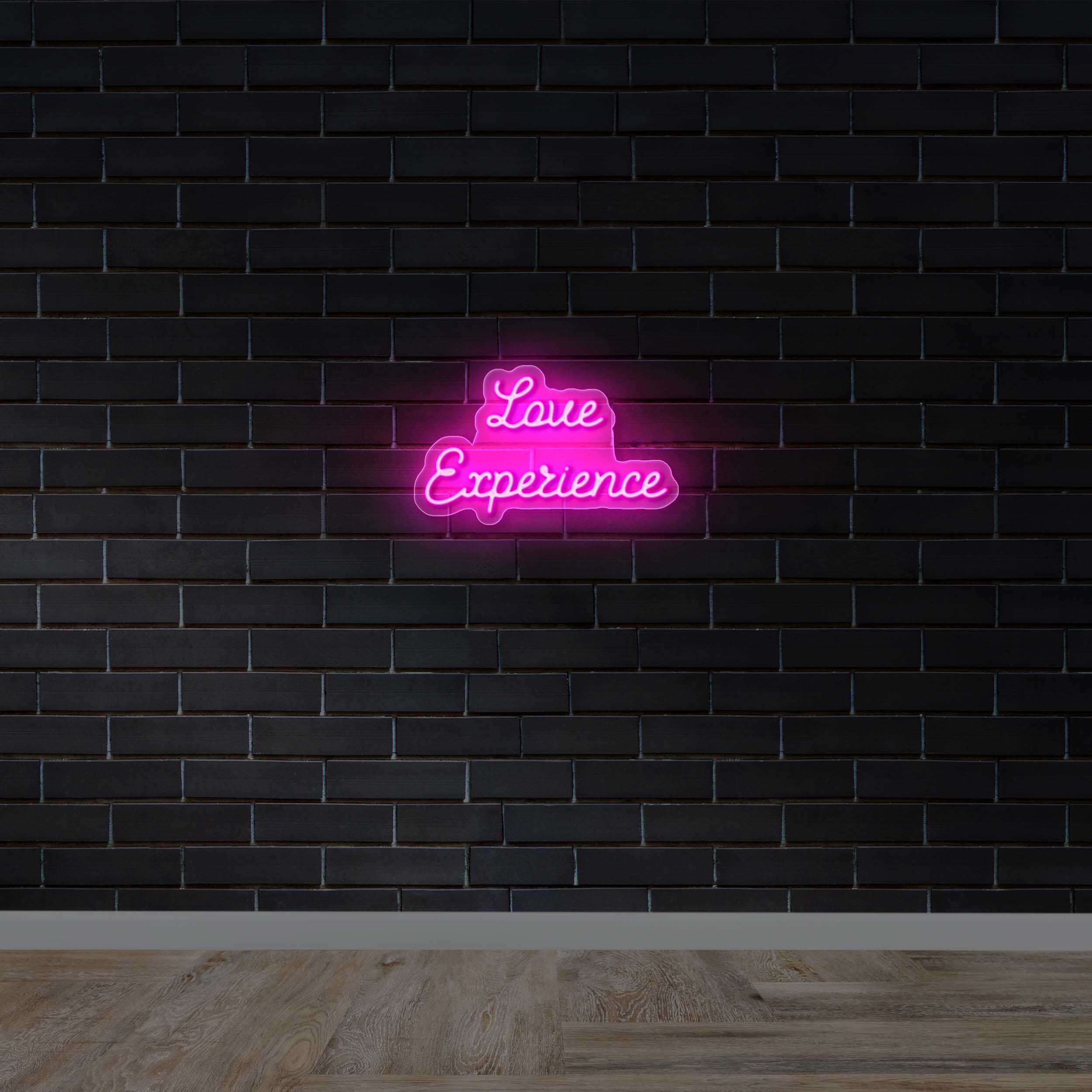 Love Experience | Text Only - Premium Neon Artwork