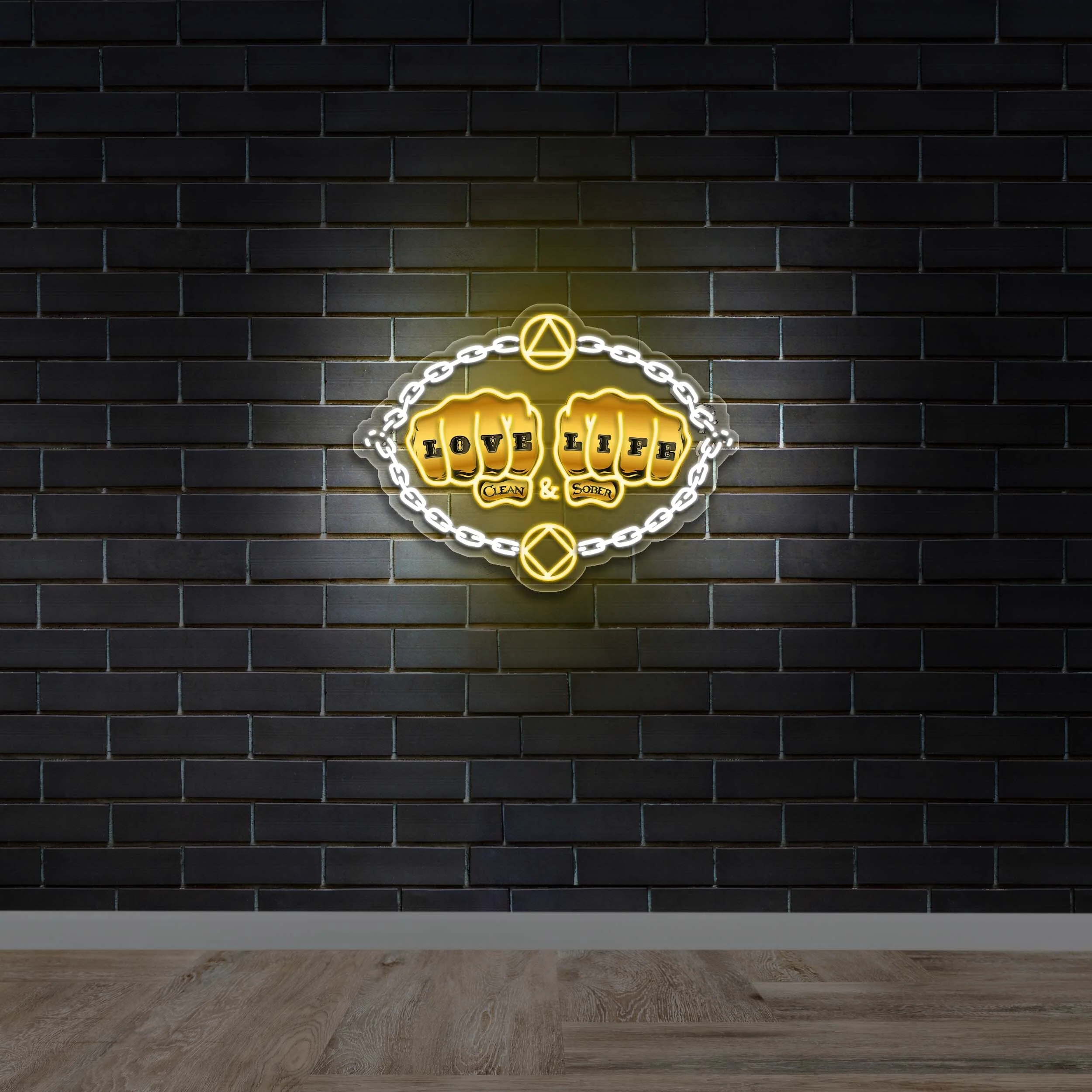 LOVE LIFE - Premium Neon Artwork