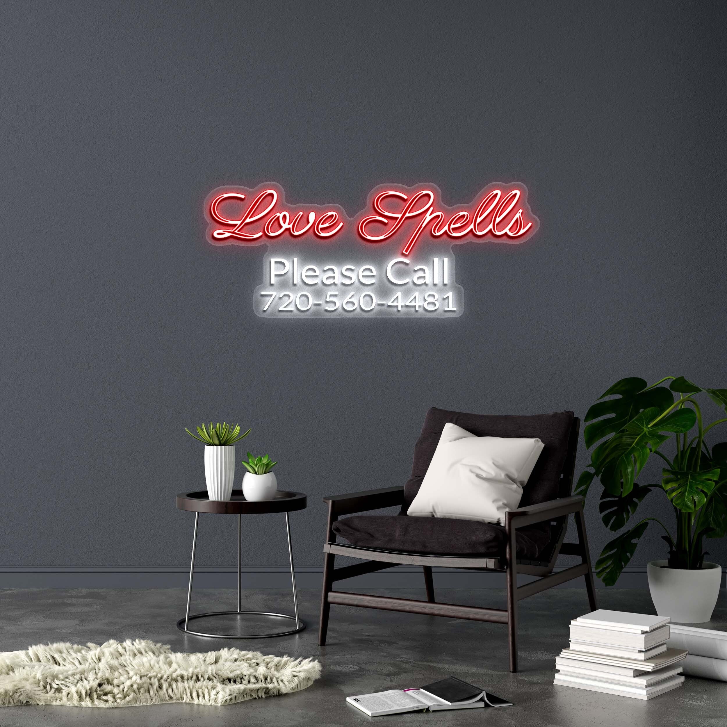 Love Spells - Premium Neon Artwork