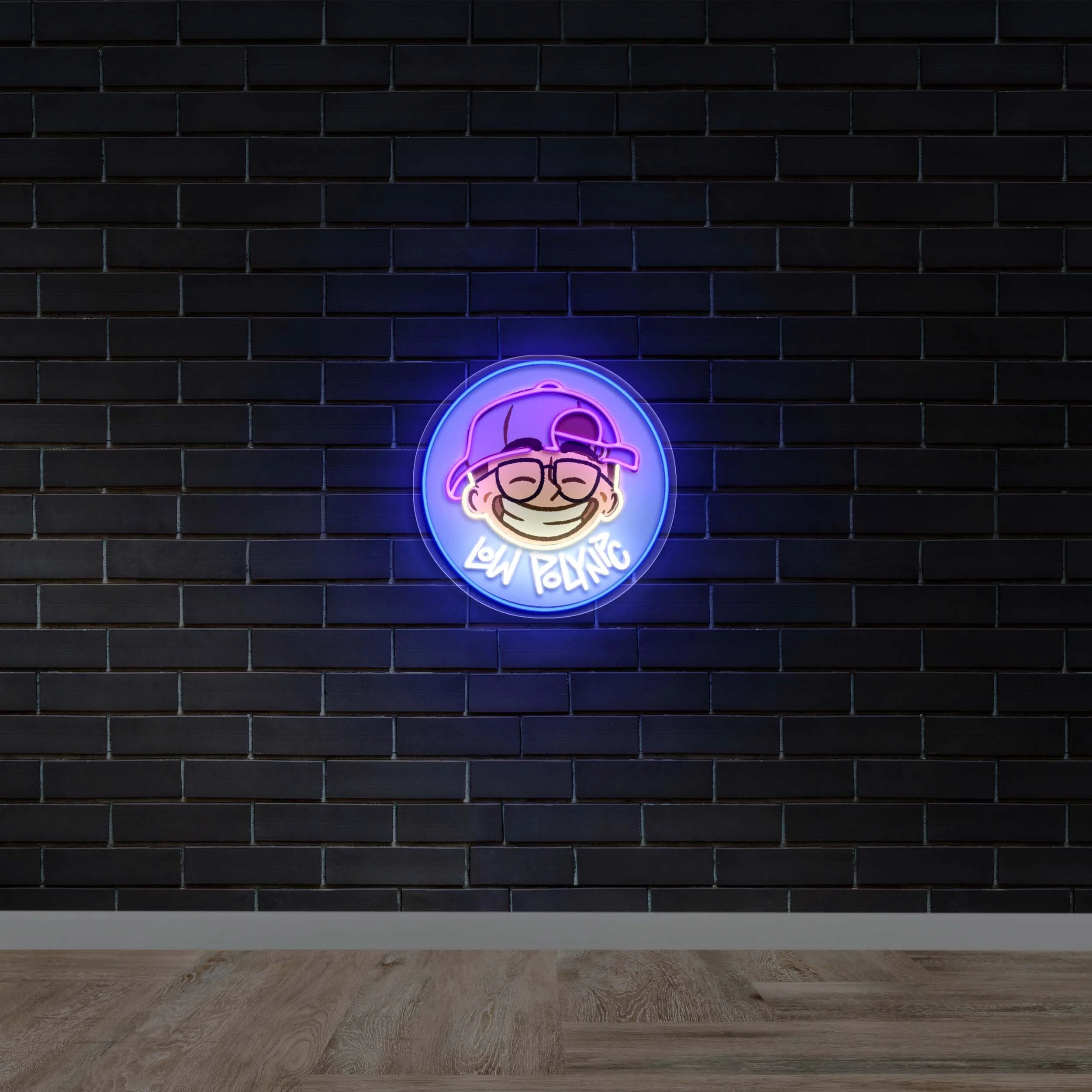 Low Ryang Logo - Premium Neon Artwork