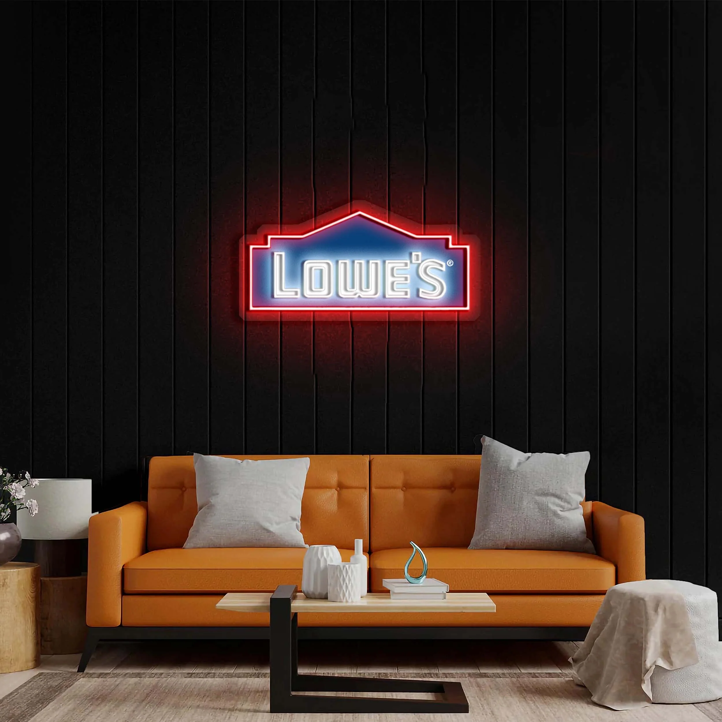 LOWE'S - Premium Neon Artwork