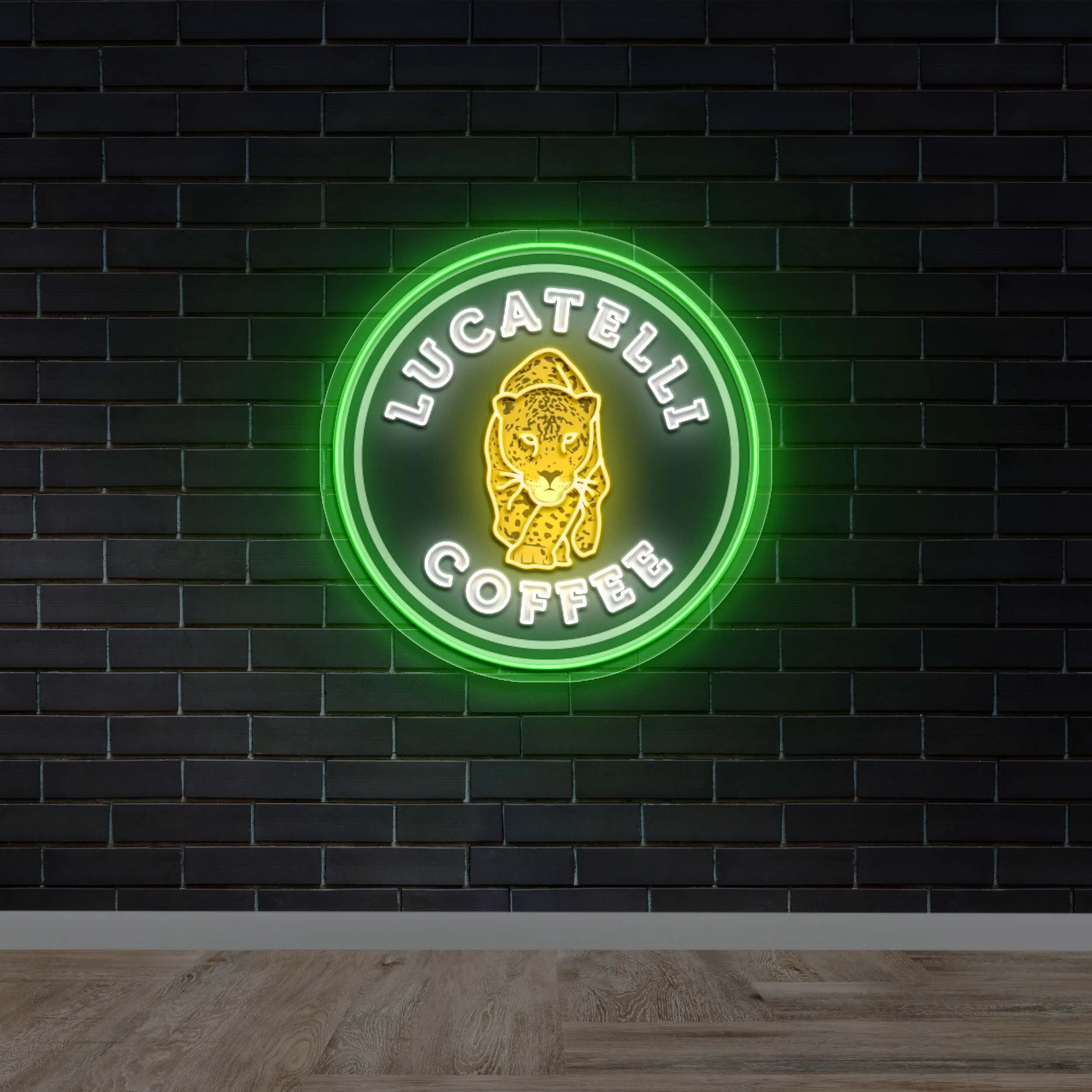 Lucatelli Coffee - Premium Neon Artwork