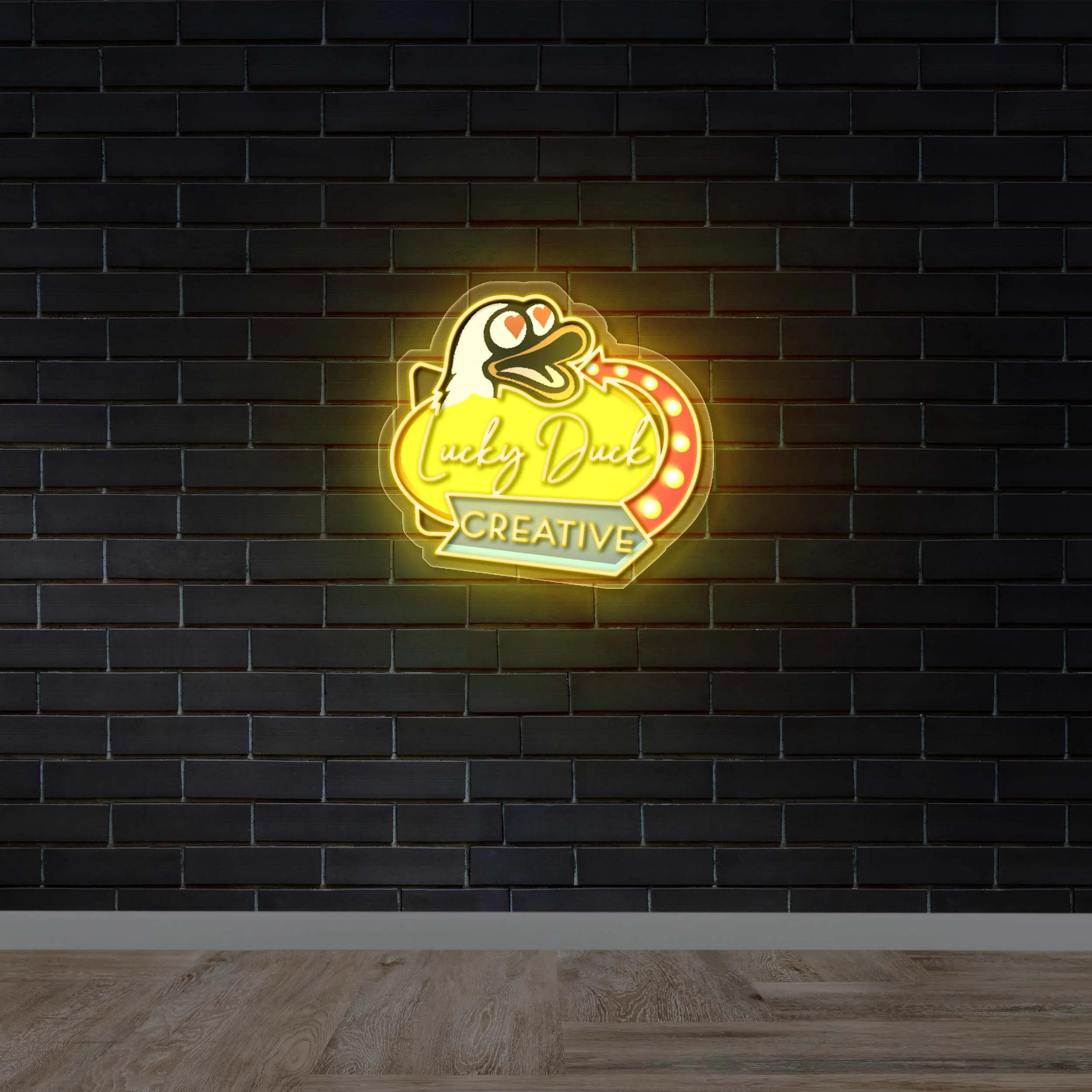 Lucky Duck Creative - Premium Neon Artwork