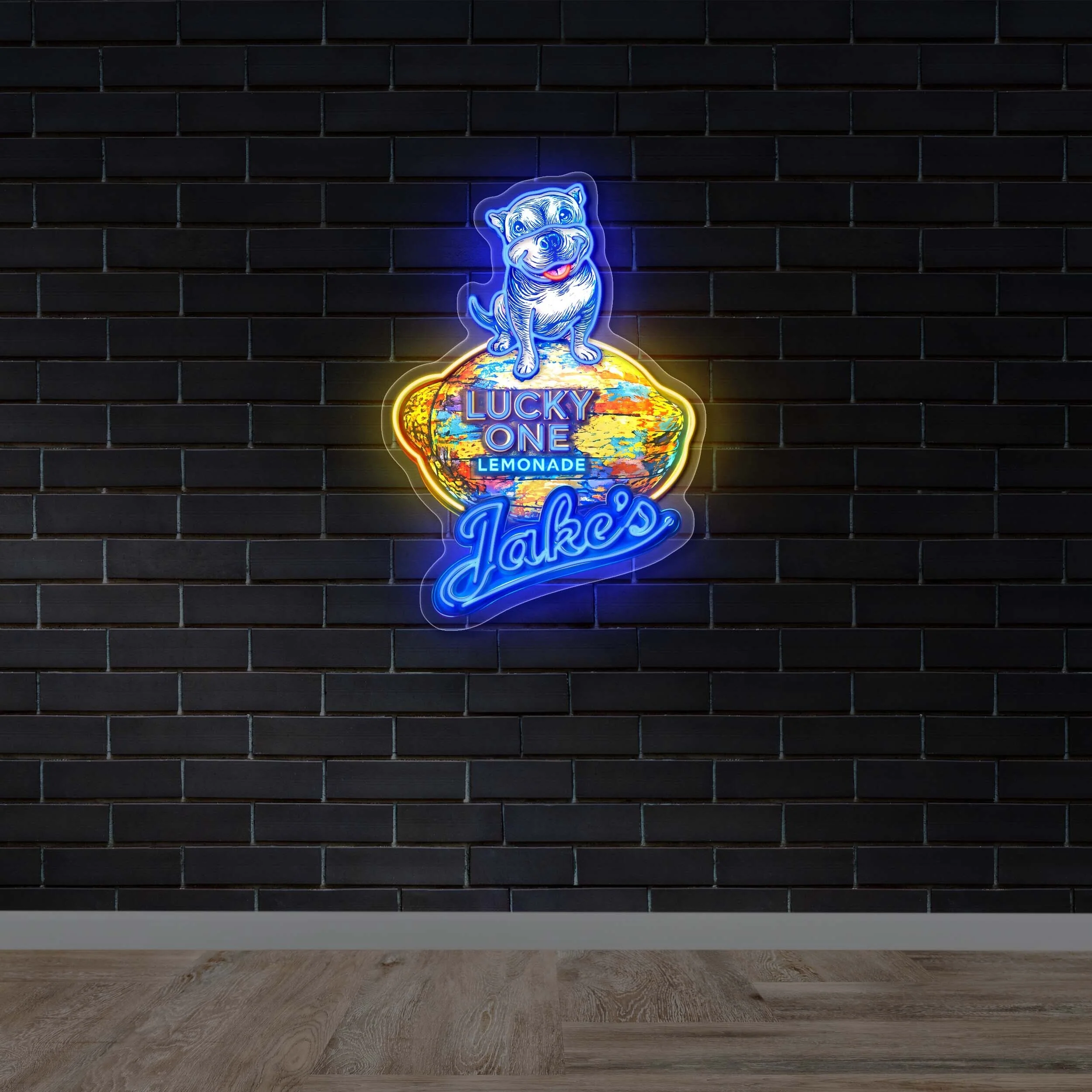 Lucky One Lemonade | 2nd Version - Premium Neon Artwork