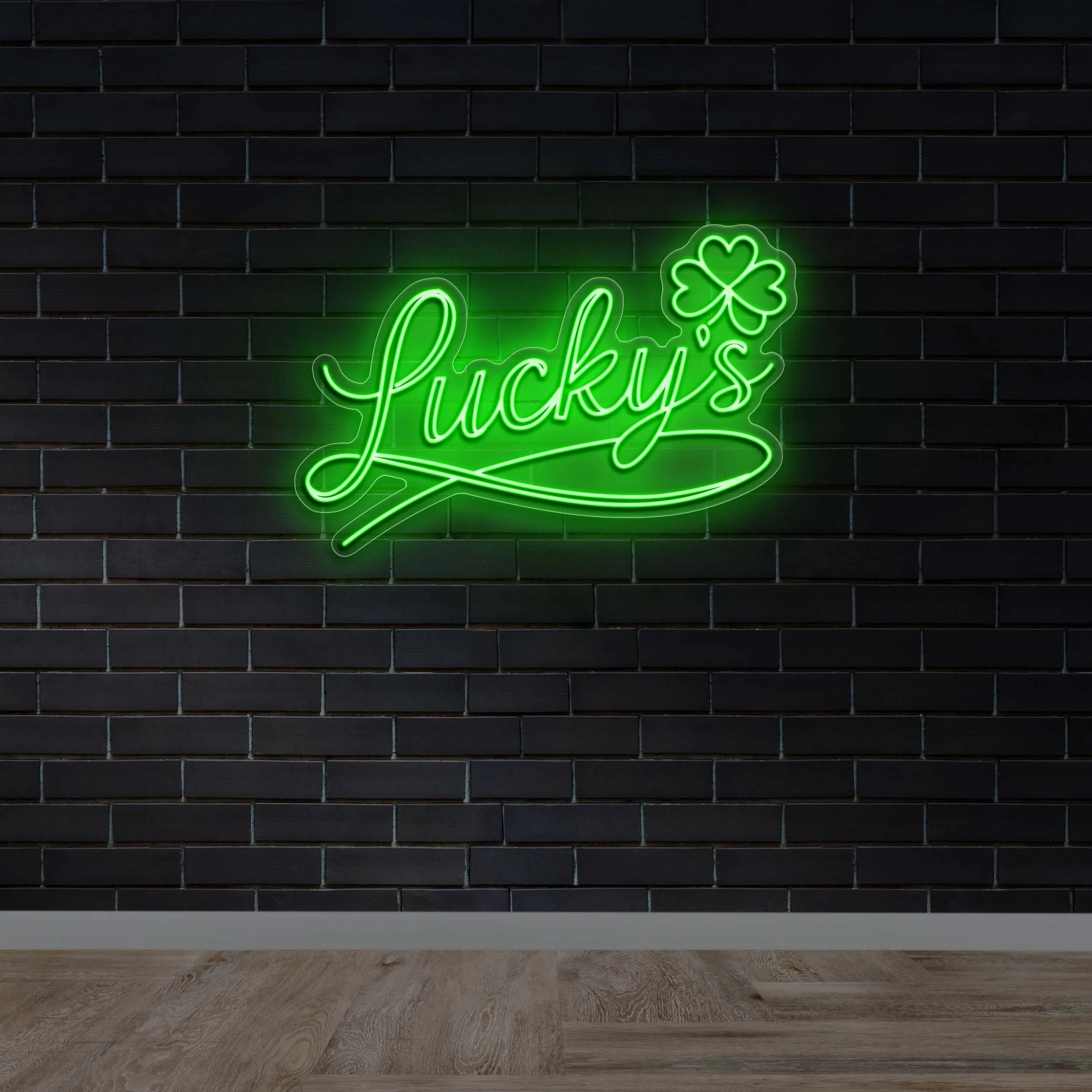 Lucky’s - Premium Neon Artwork