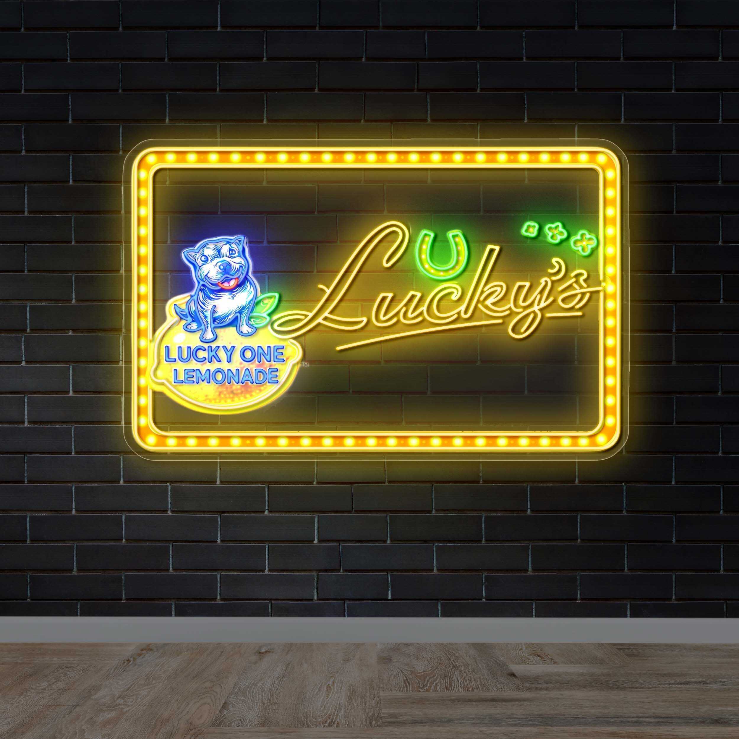 Lucky's | 2nd Version - Premium Neon Artwork