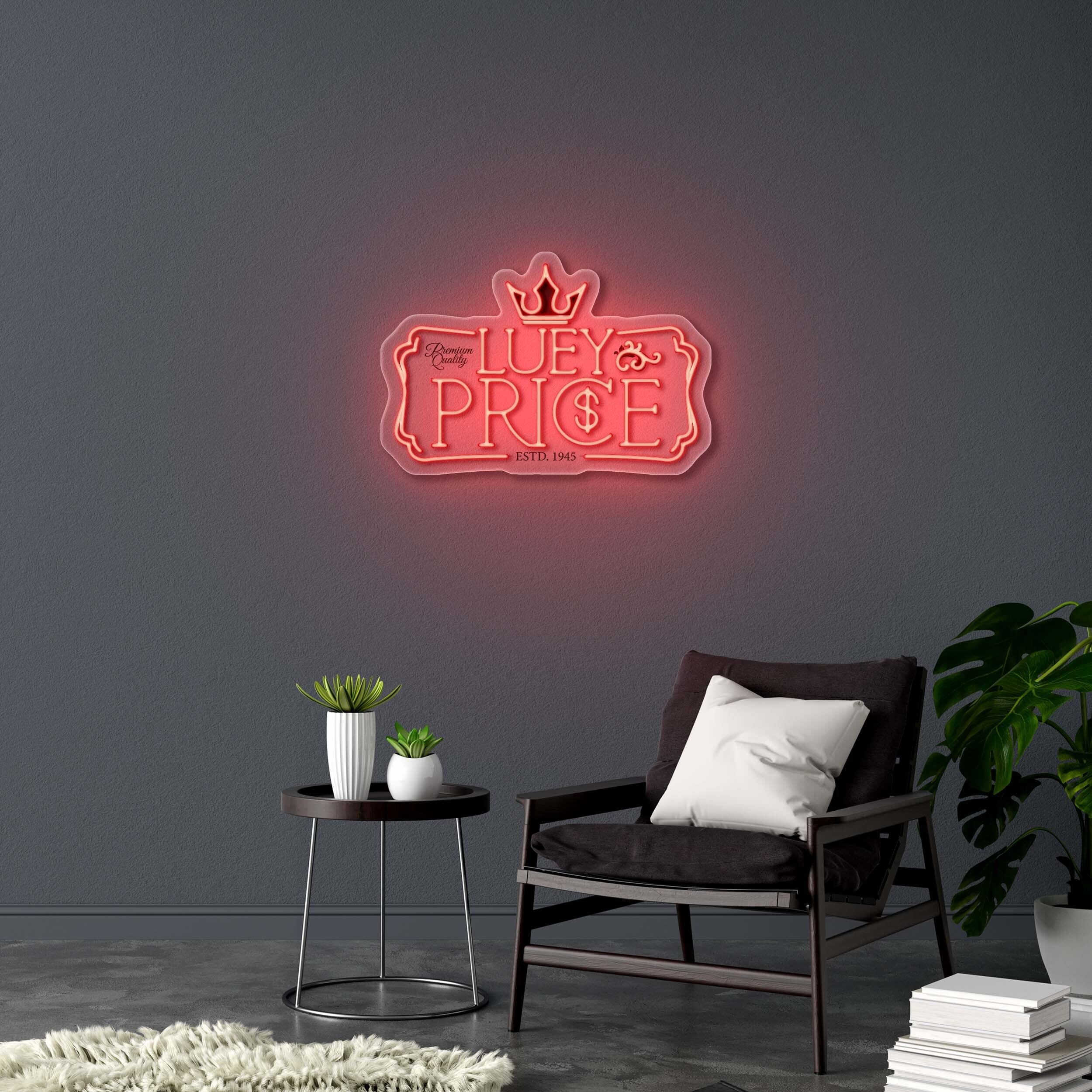 Luey Price - Premium Neon Artwork