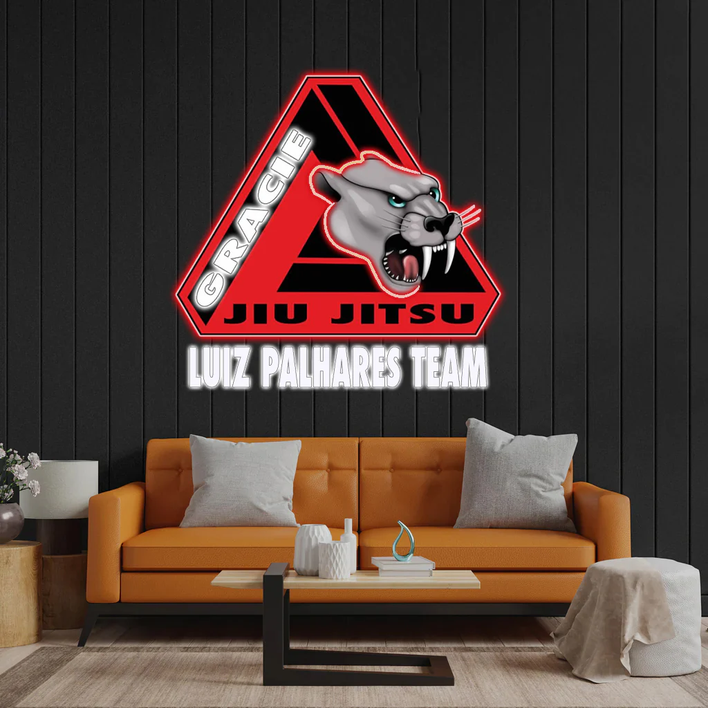 Luiz Palhares Team - Premium Neon Artwork