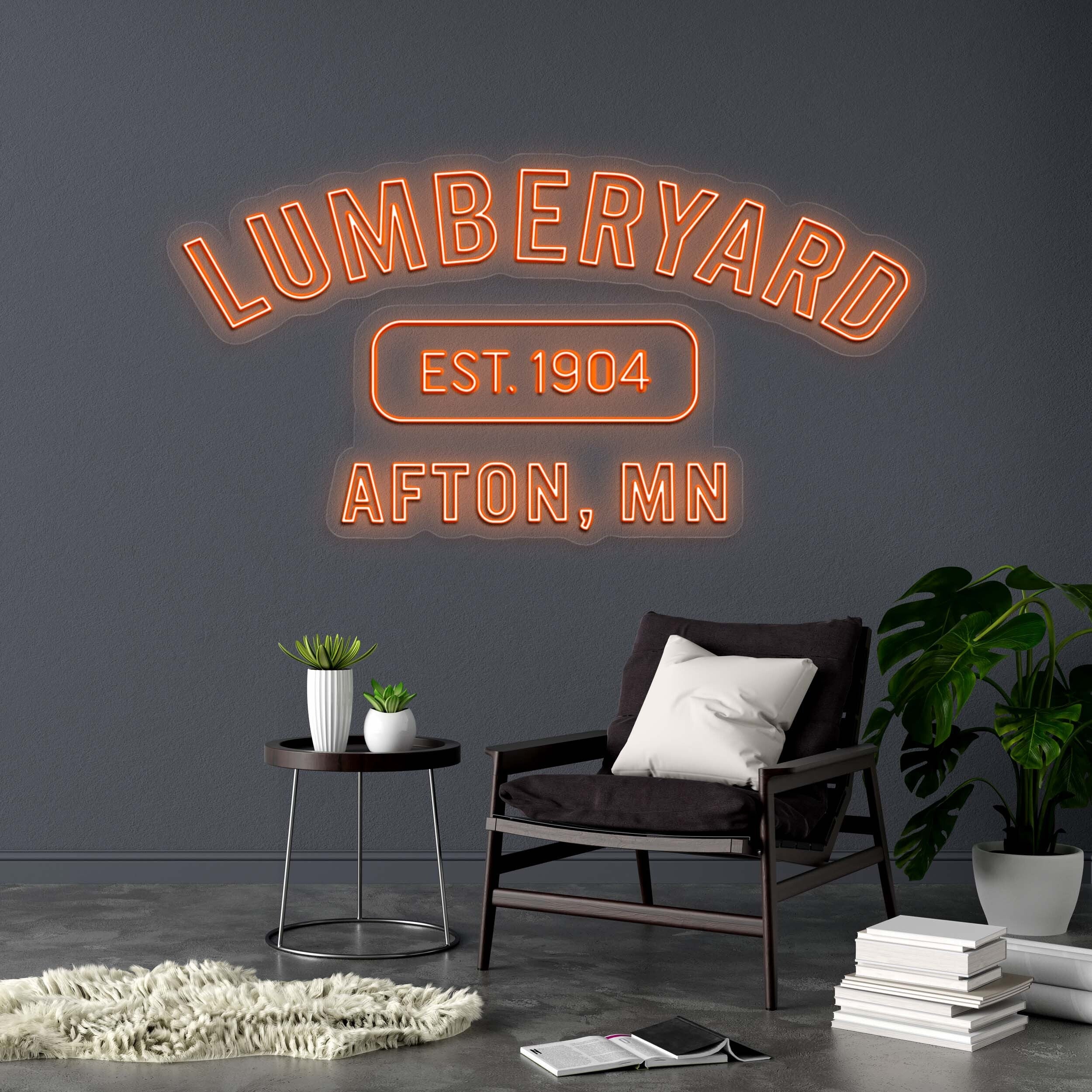 LUMBERYARD - Premium Neon Artwork