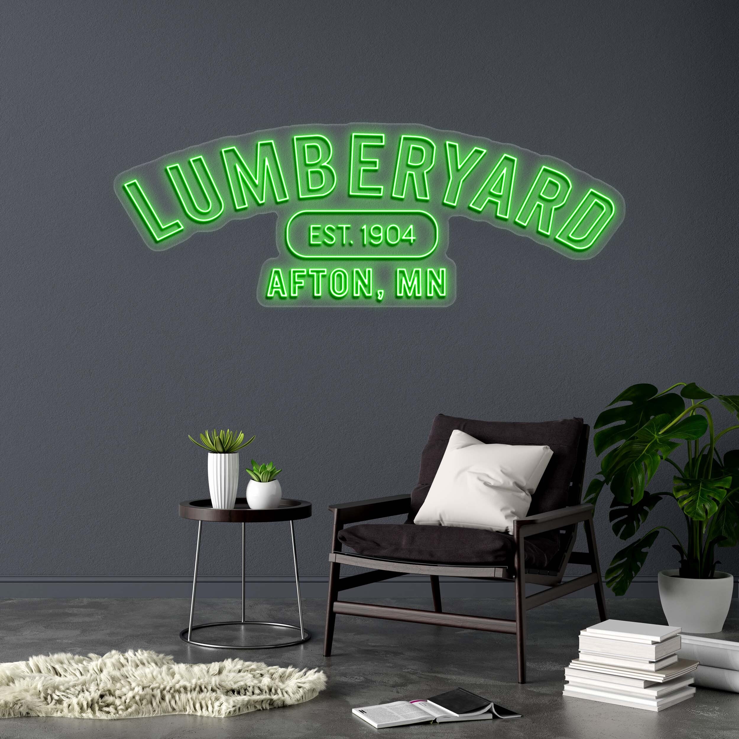 LUMBERYARD (version 2) - Premium Neon Artwork - Image 2