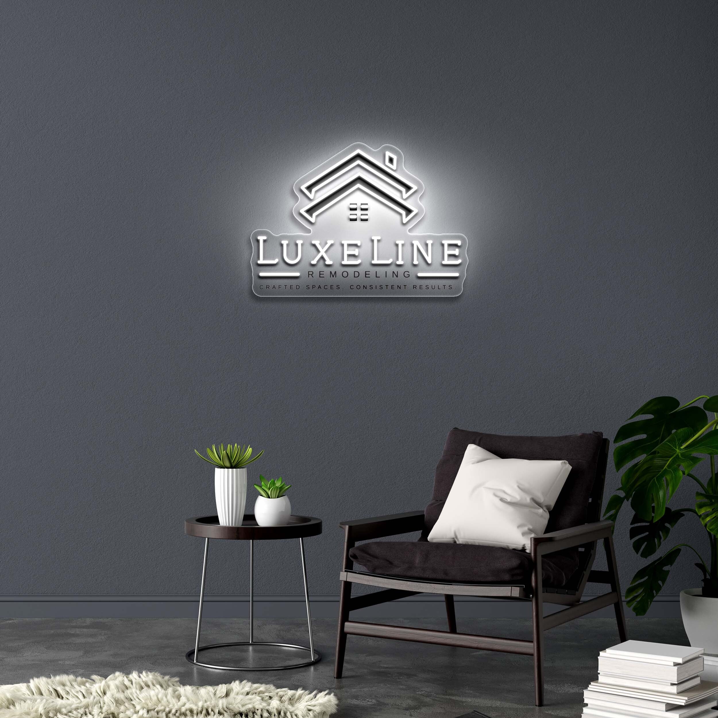 LUXELINE REMODELING – Premium Neon Artwork