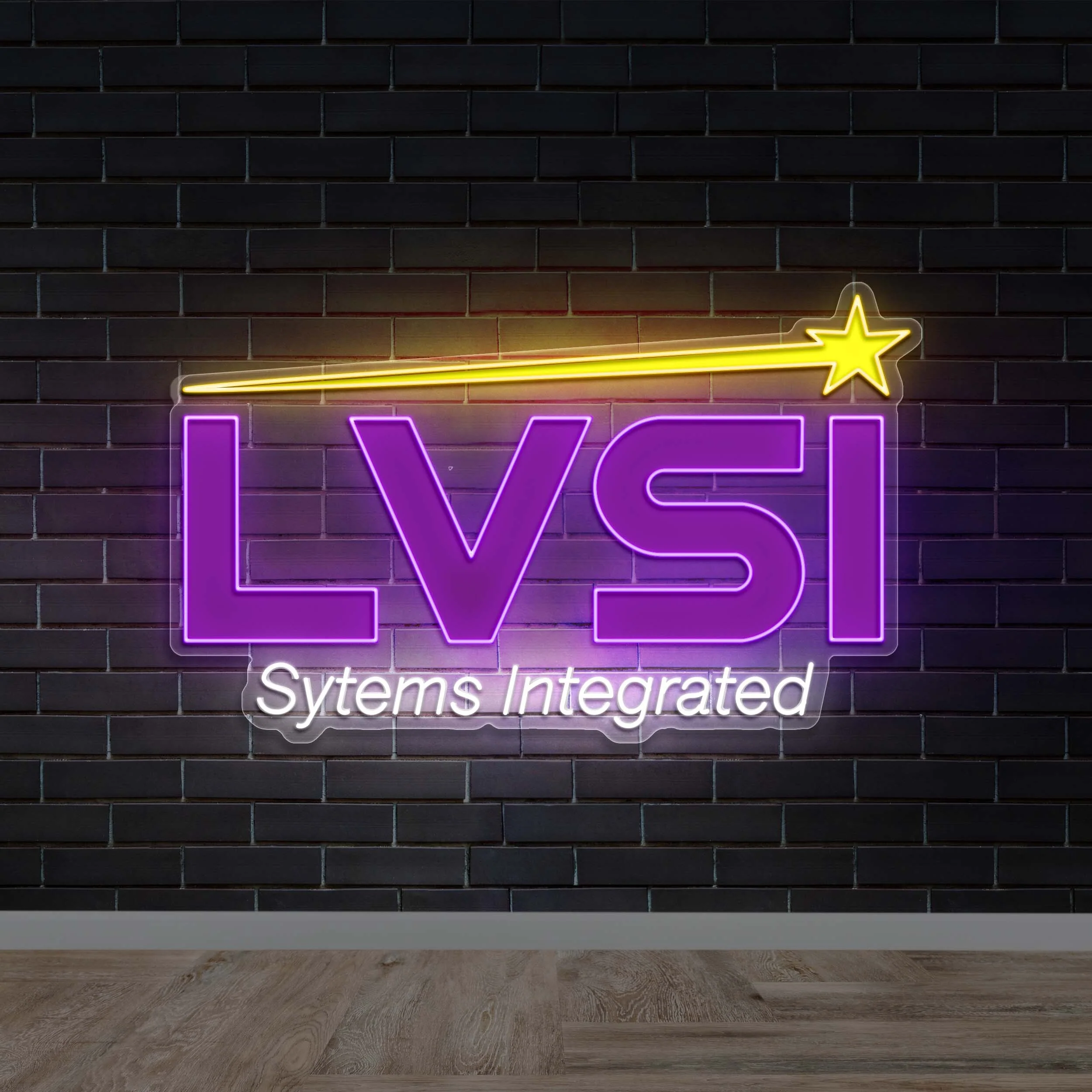 LVSI Systems Integrated- Premium Neon Artwork