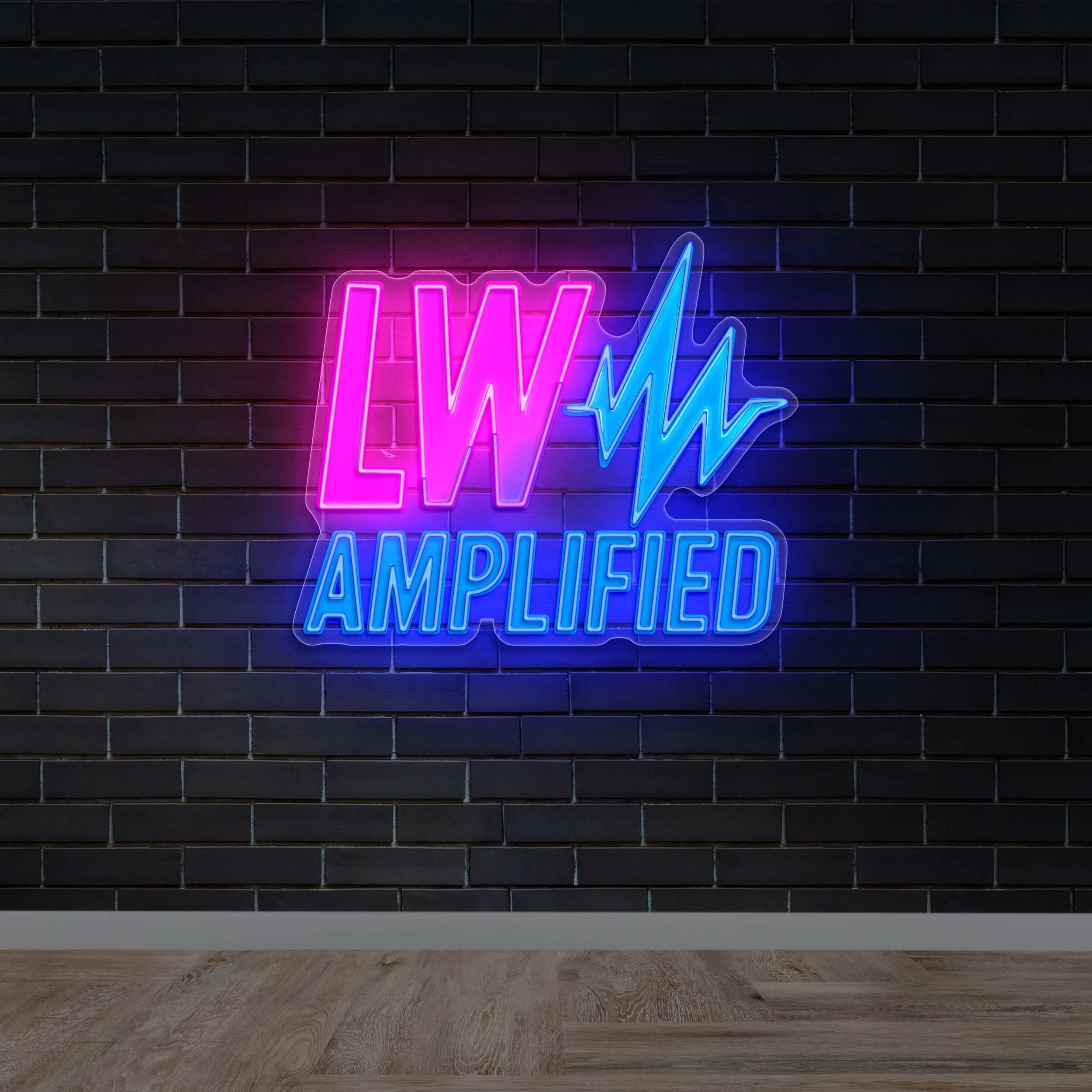 LW Amplified - Premium Neon Artwork