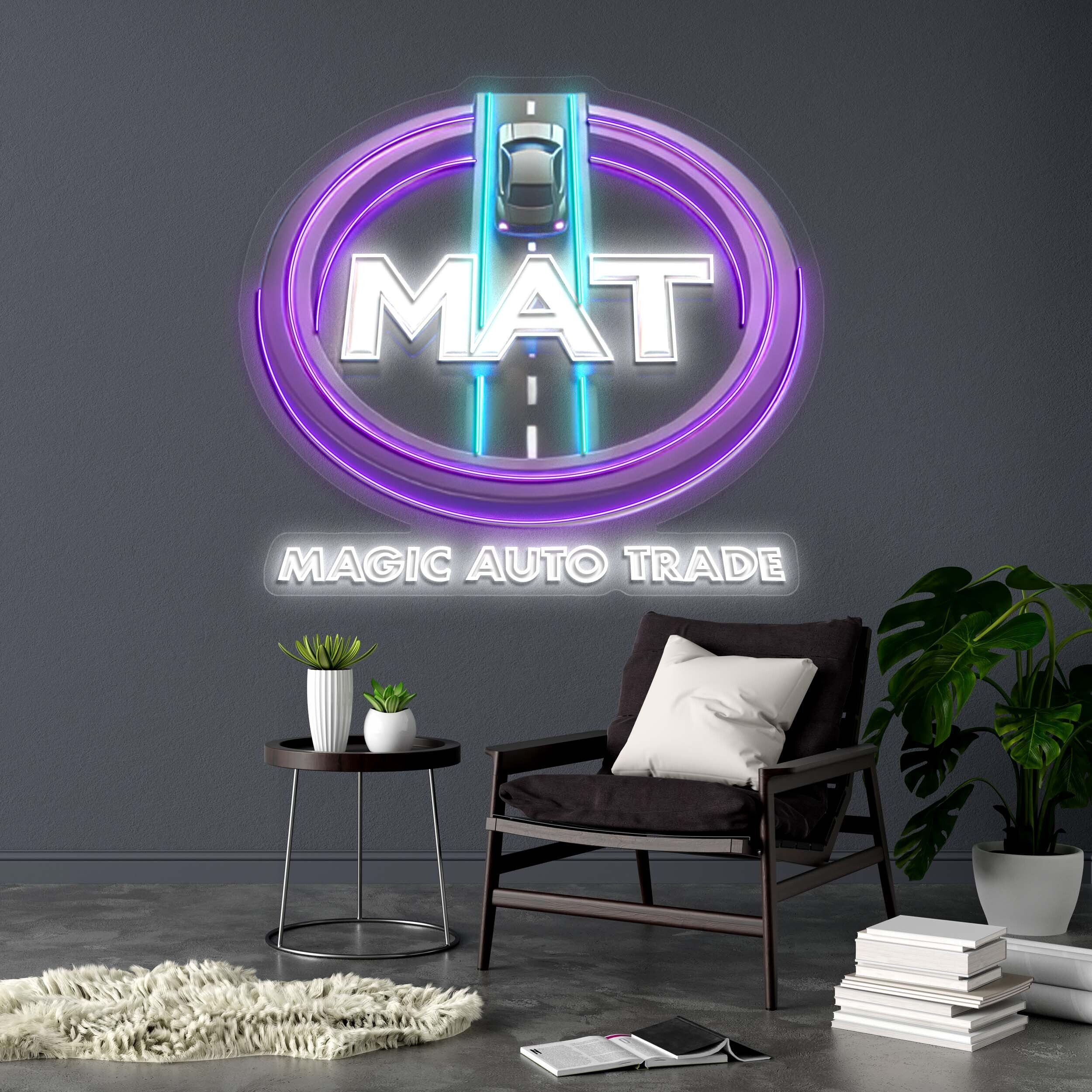 M.A.T - Premium Neon Artwork