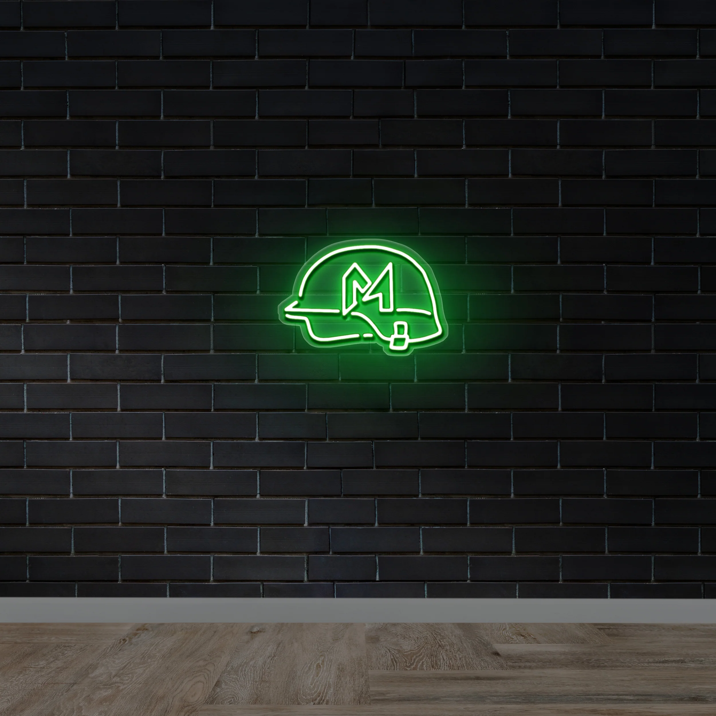 M - Premium Neon Artwork