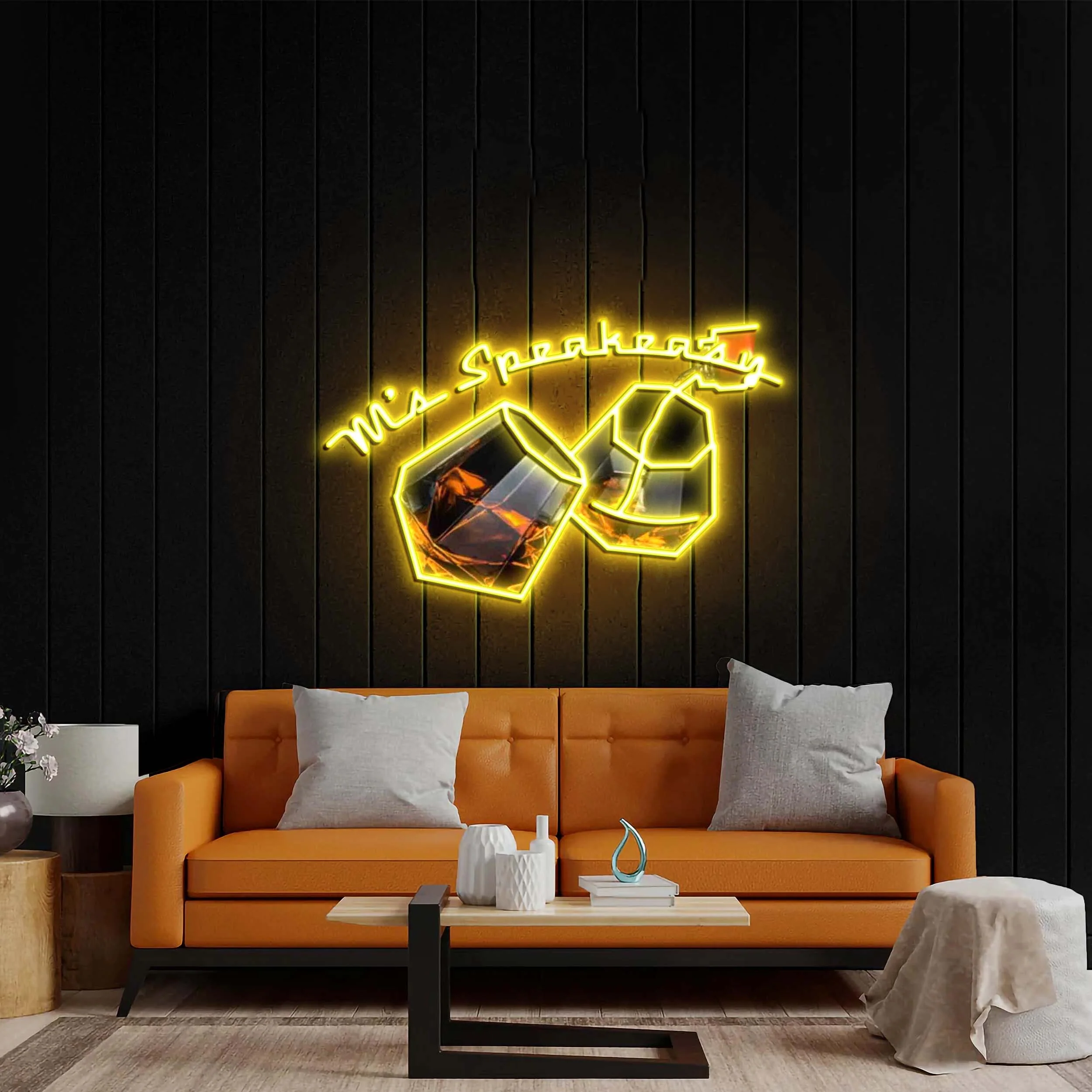 M’s Speakeasy - Premium Neon Artwork