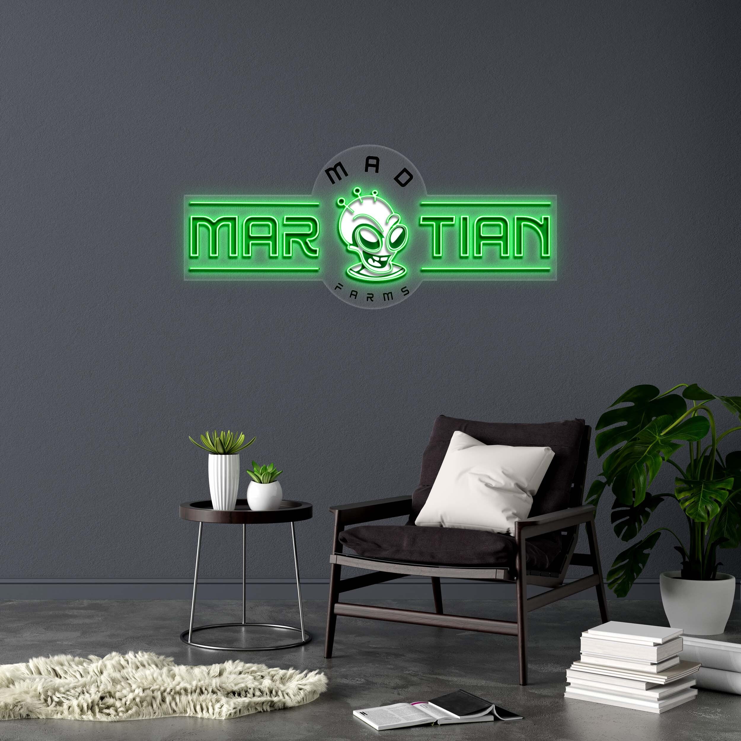 MAD MARTIAN | 2nd Version - Premium Neon Artwork - Image 2