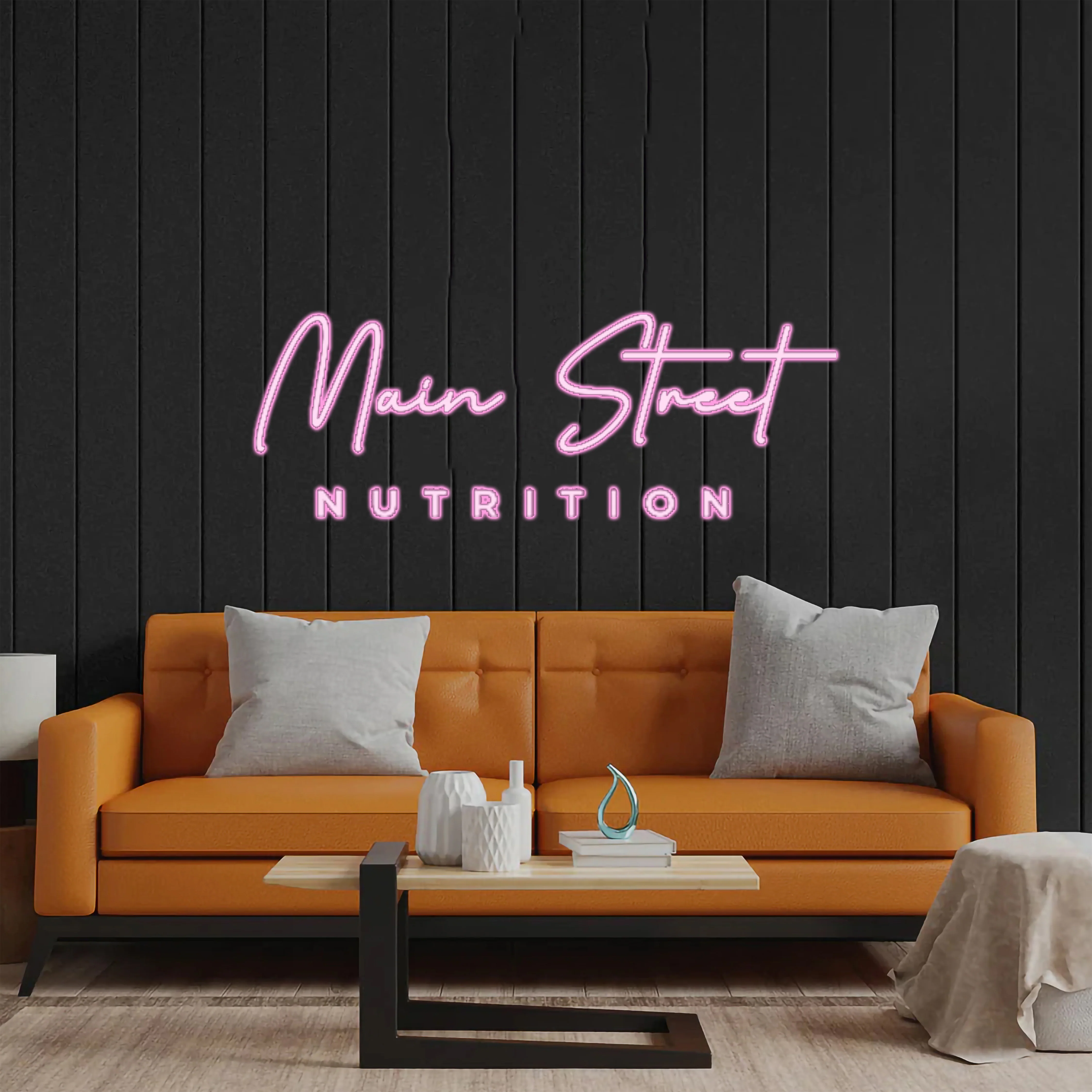 Main Street Nutrition - Premium Neon Artwork