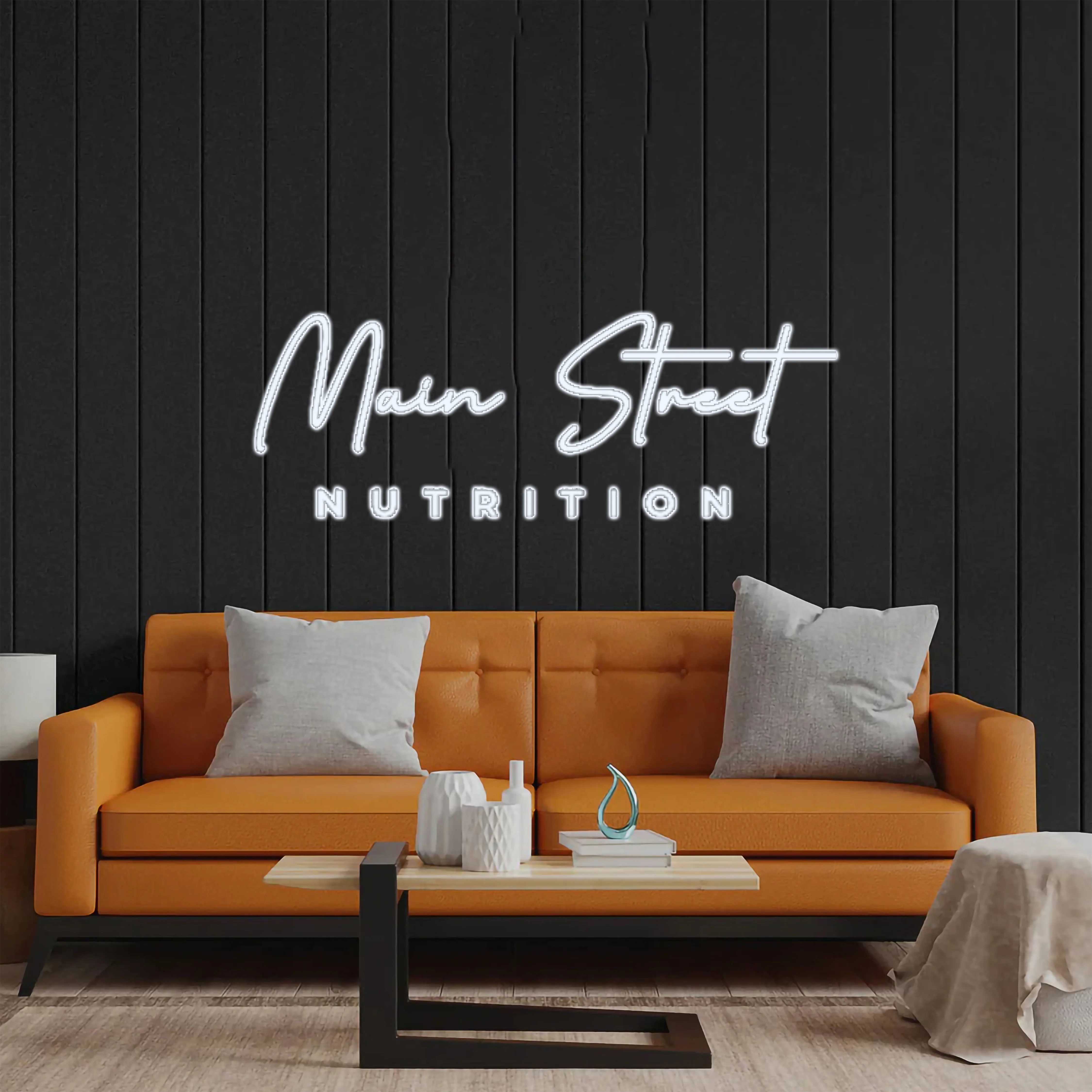 Main Street Nutrition - Premium Neon Artwork - Image 2