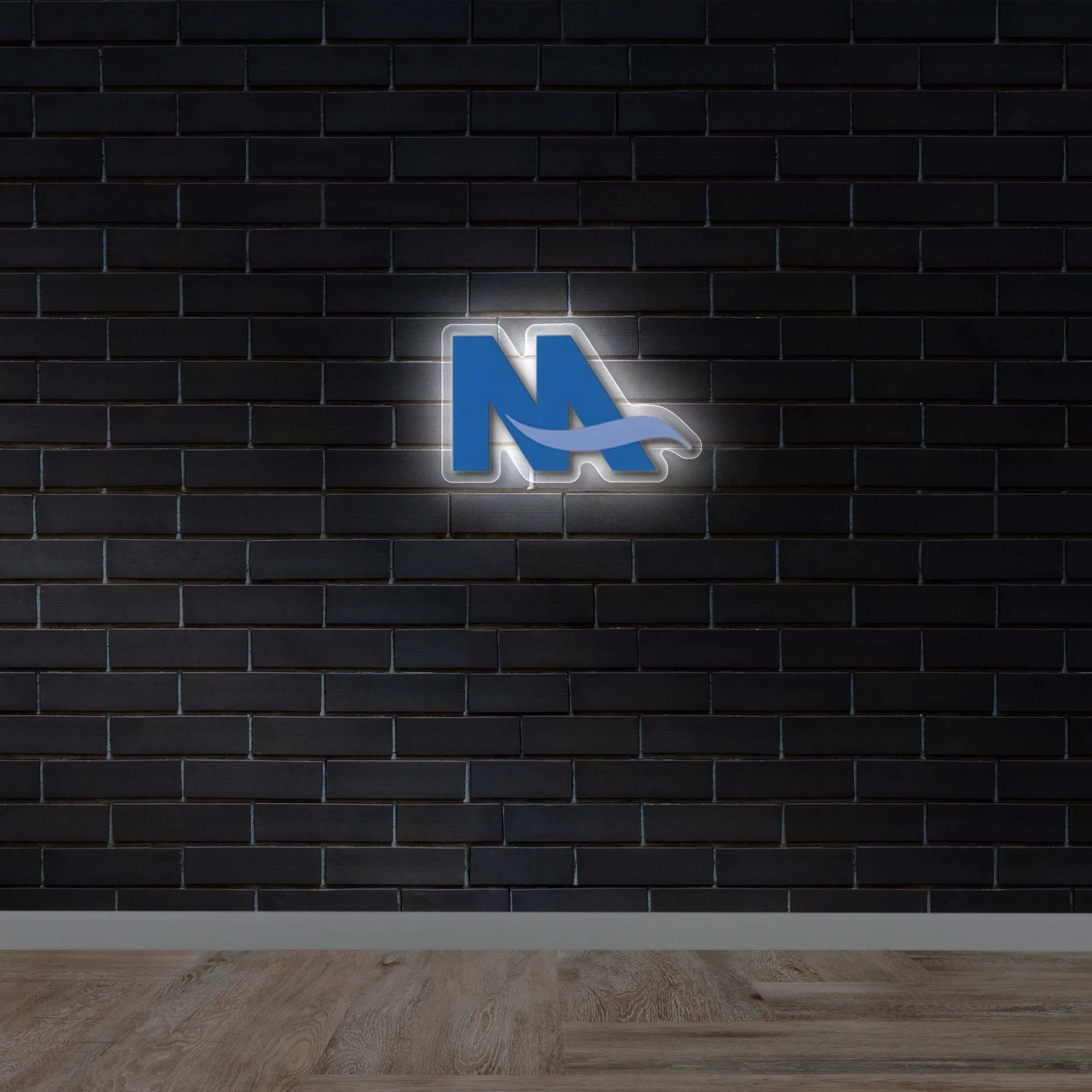 MALLORY ALEXANDER M Logo - Premium Neon Artwork