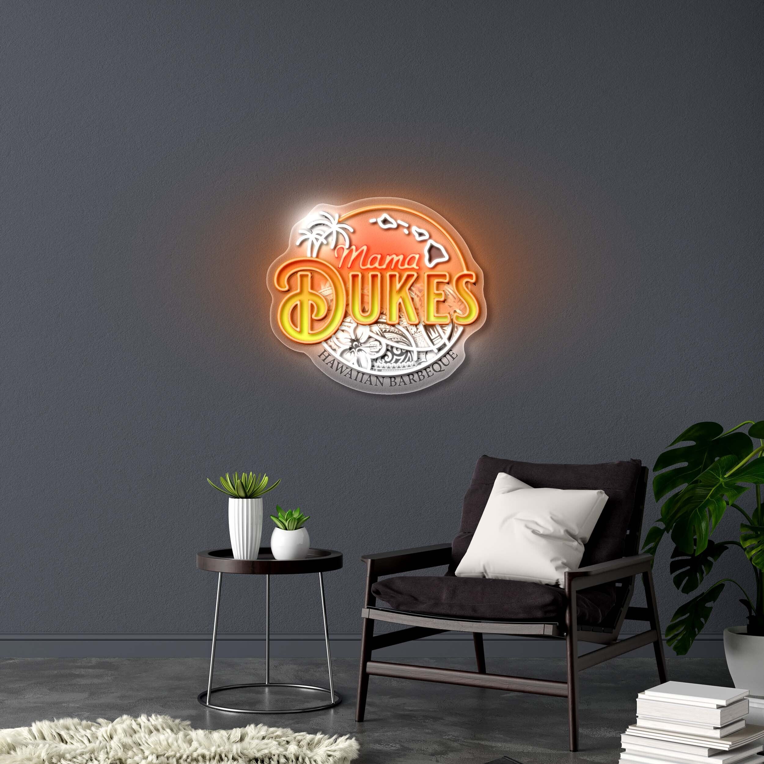 Mama Dukes – Premium Neon Artwork