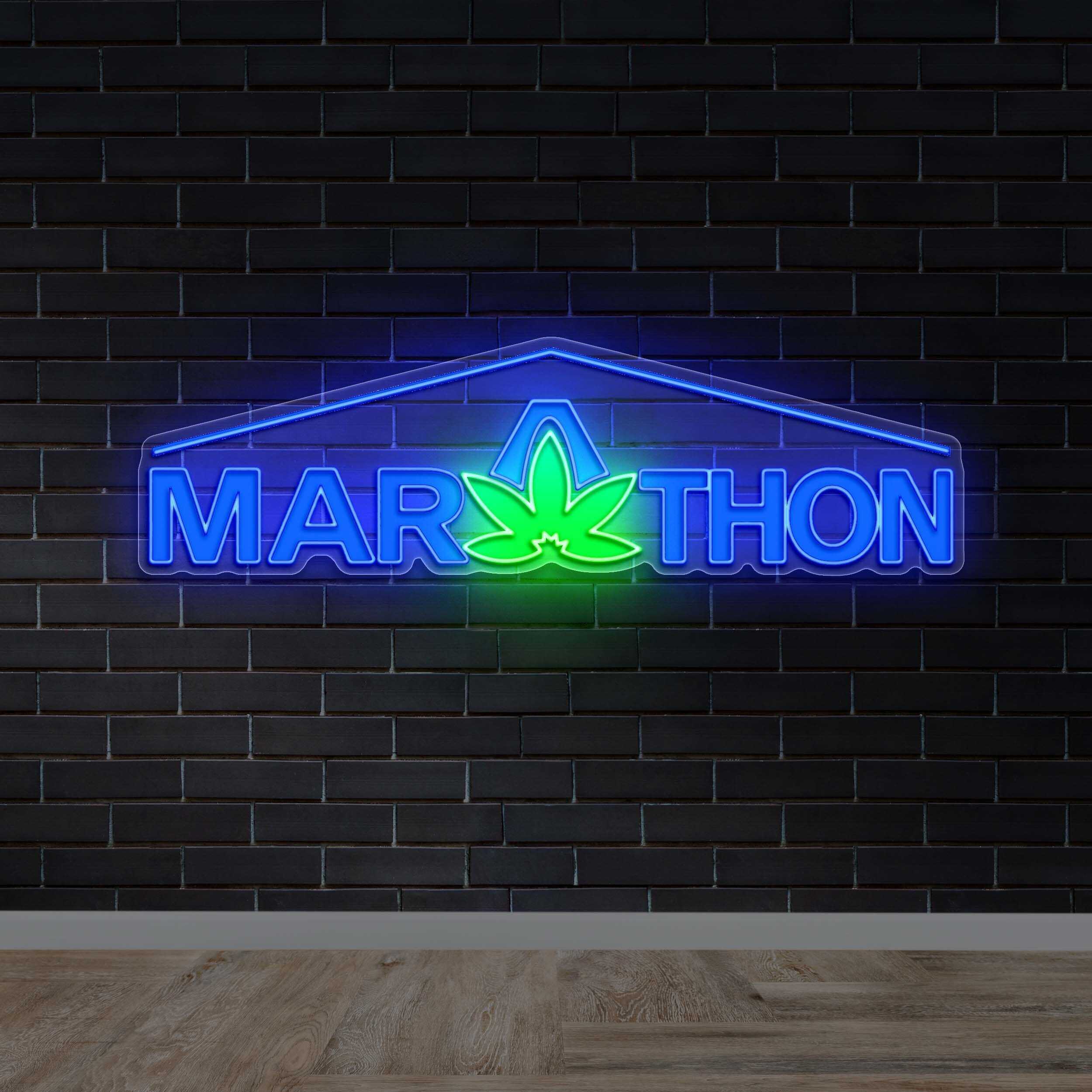 Marathon - Premium Neon Artwork