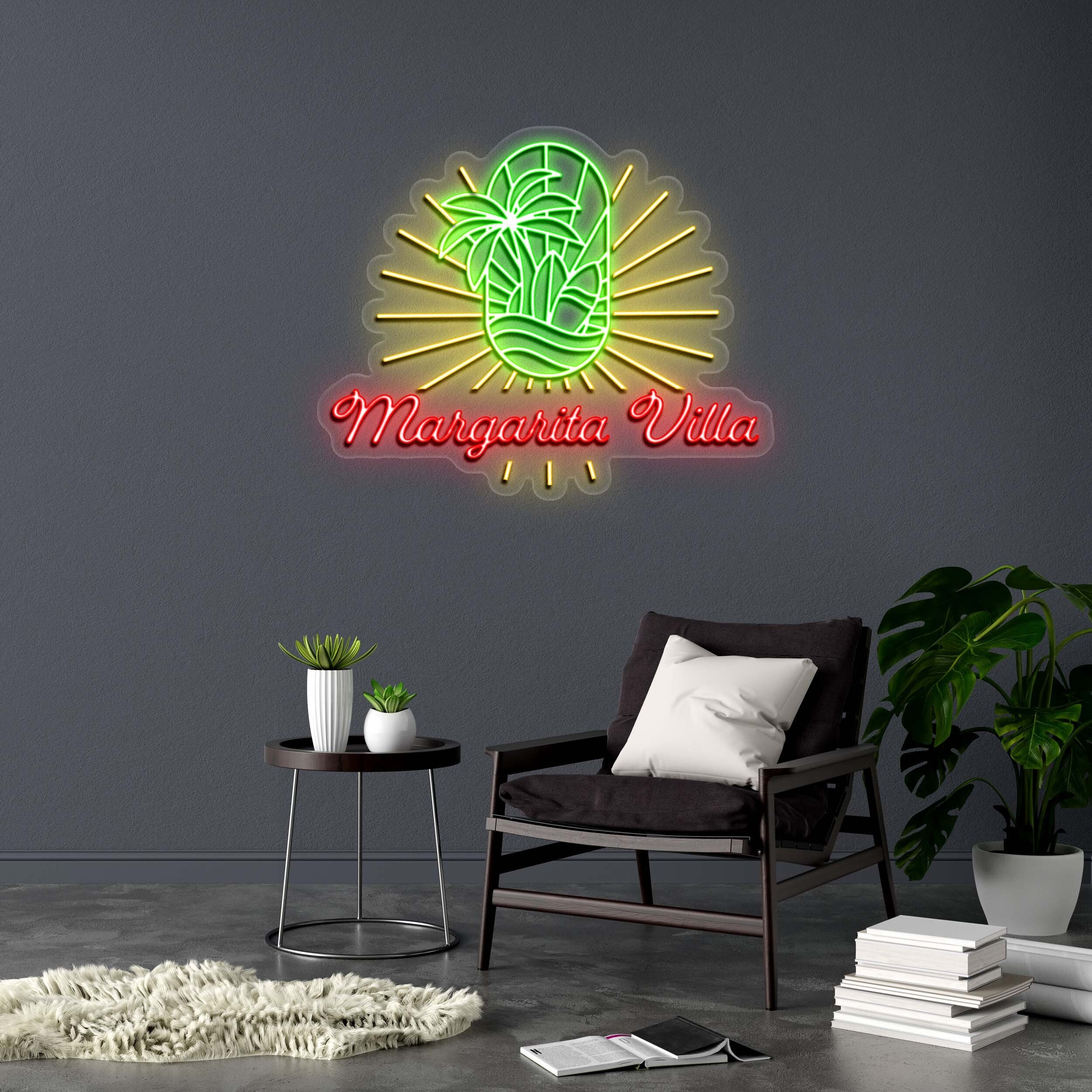 Margarita Villa - Premium Neon Artwork