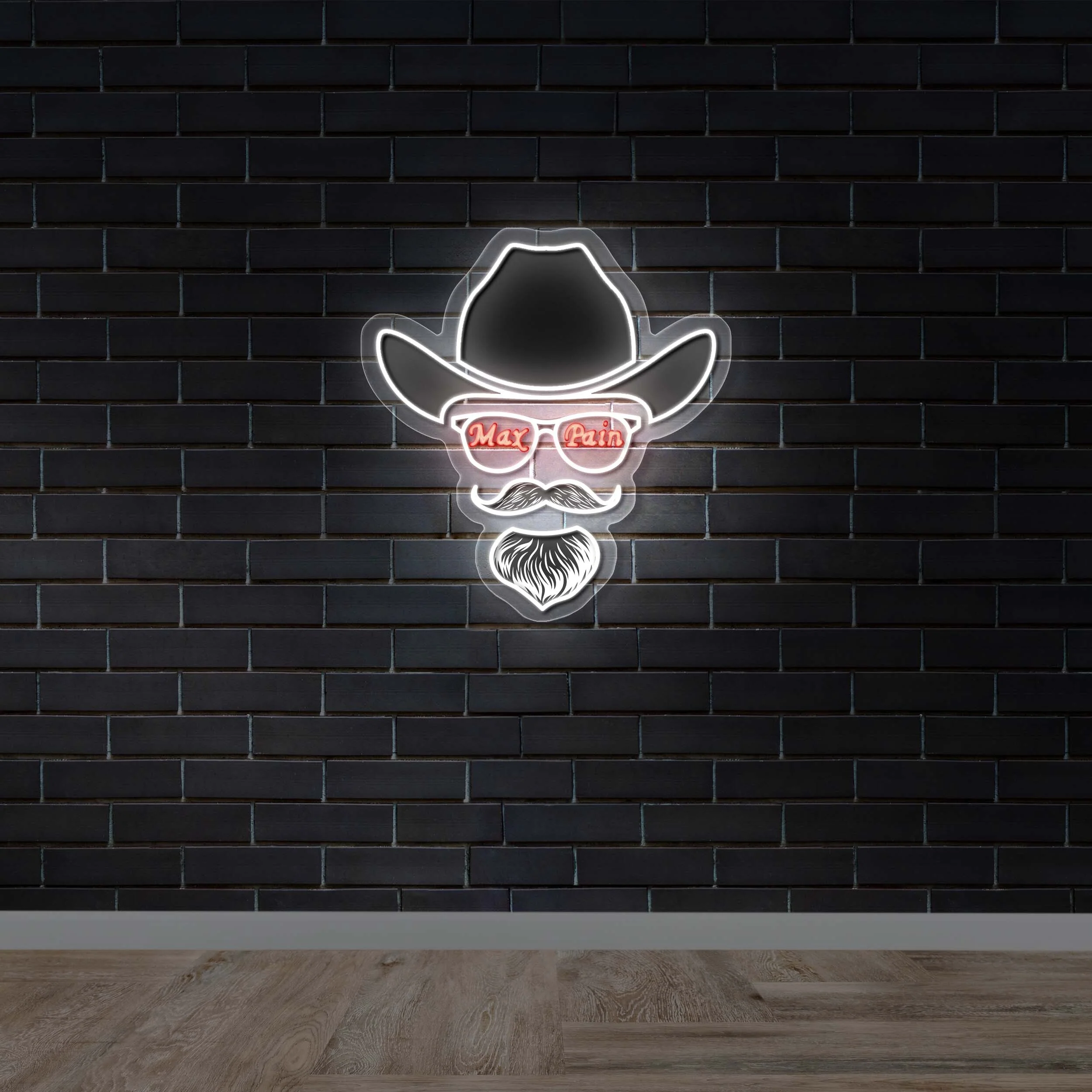 MAX PAIN - Premium Neon Artwork