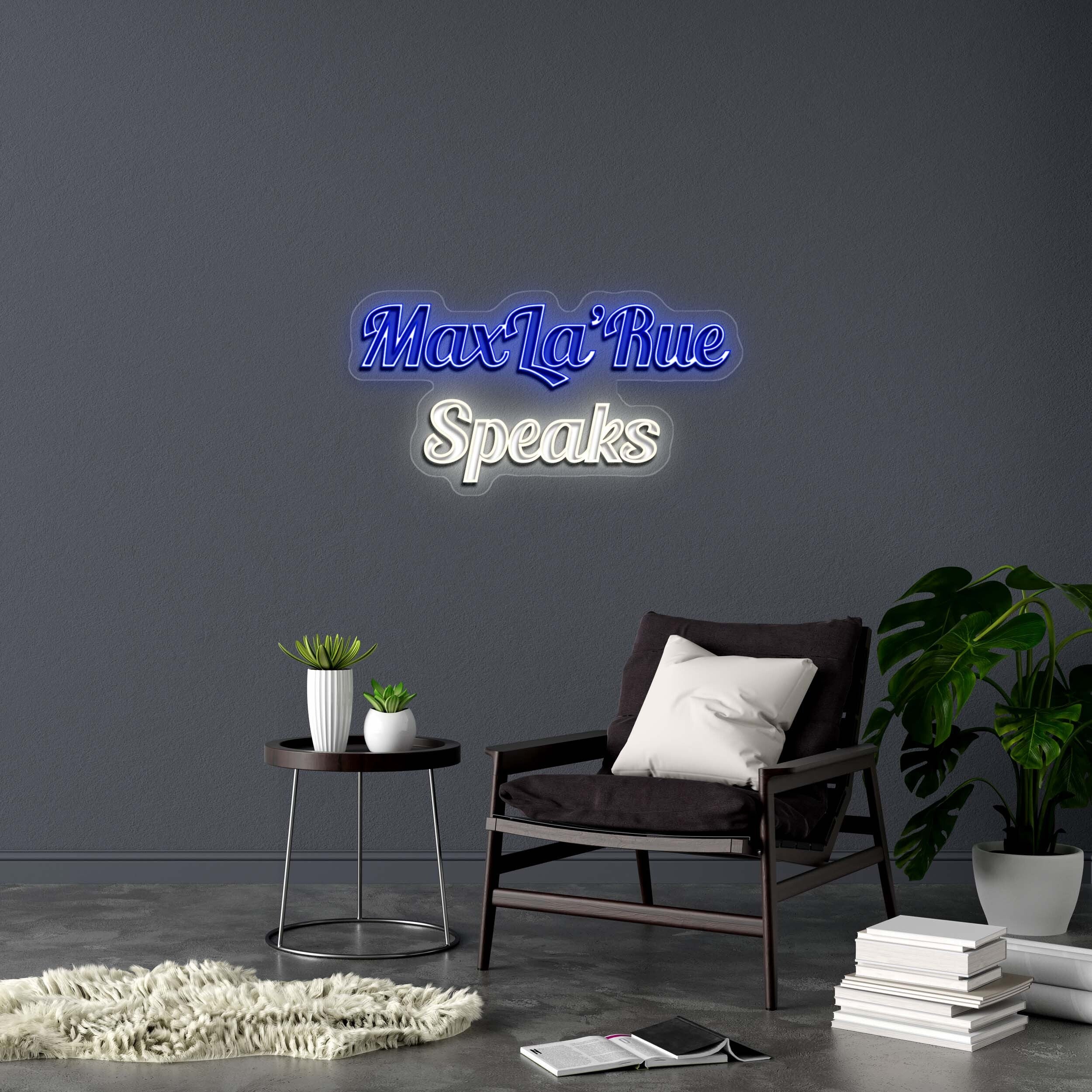 MaxLa’Rue - Premium Neon Artwork - Image 2