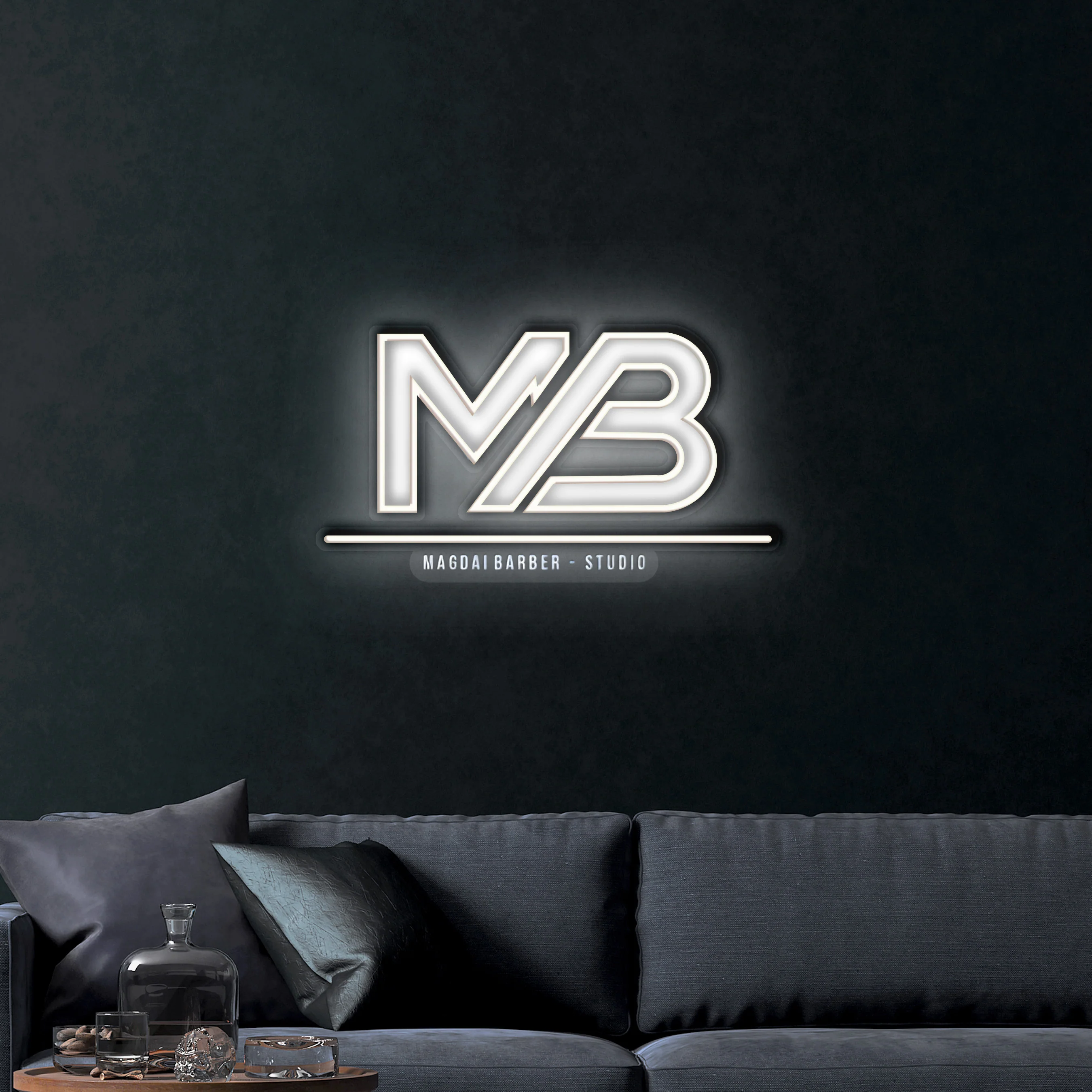 MB – Premium Neon Artwork