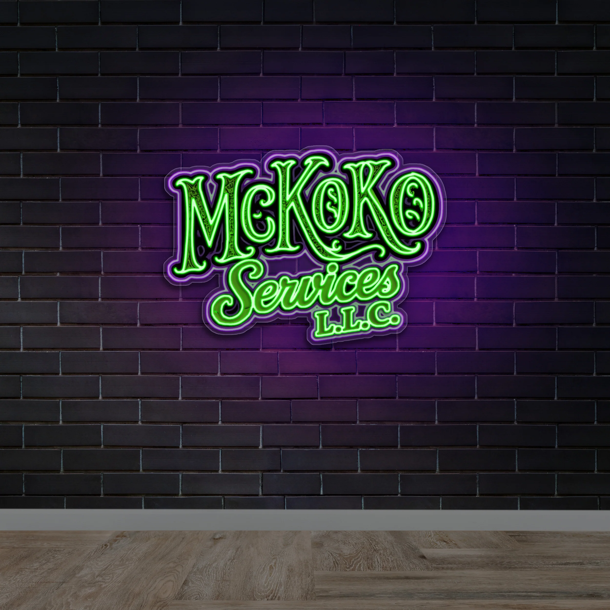 McKoKo Services LLC - Premium Neon Artwork