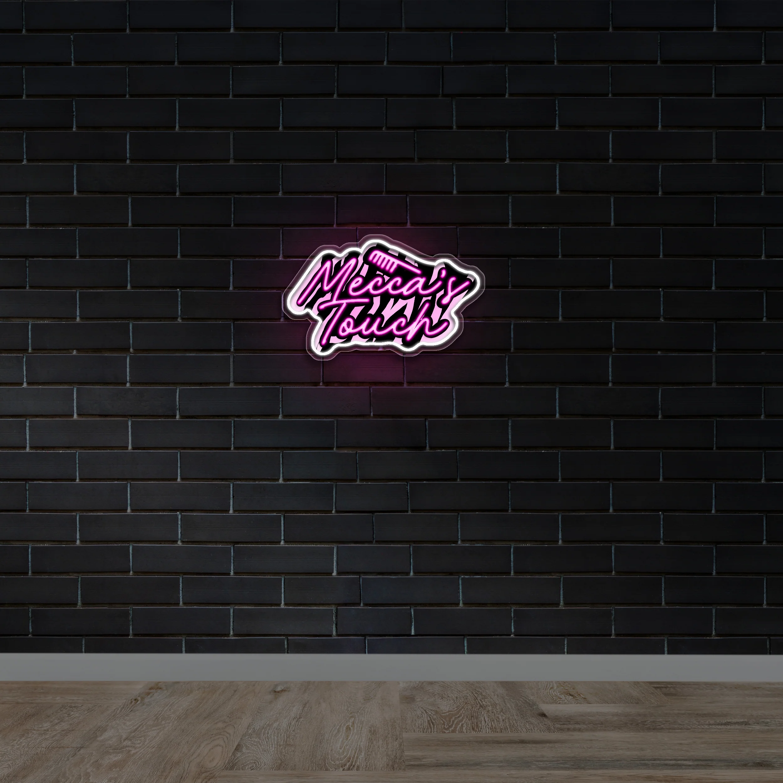 Mecca’s Touch - Premium Neon Artwork