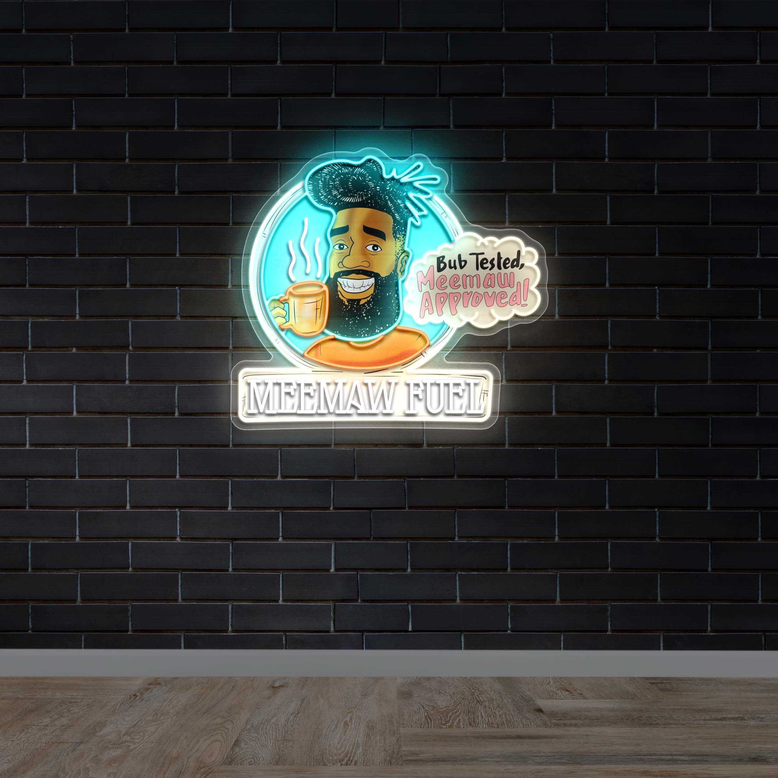 Meemaw Fuel - Premium Neon Artwork