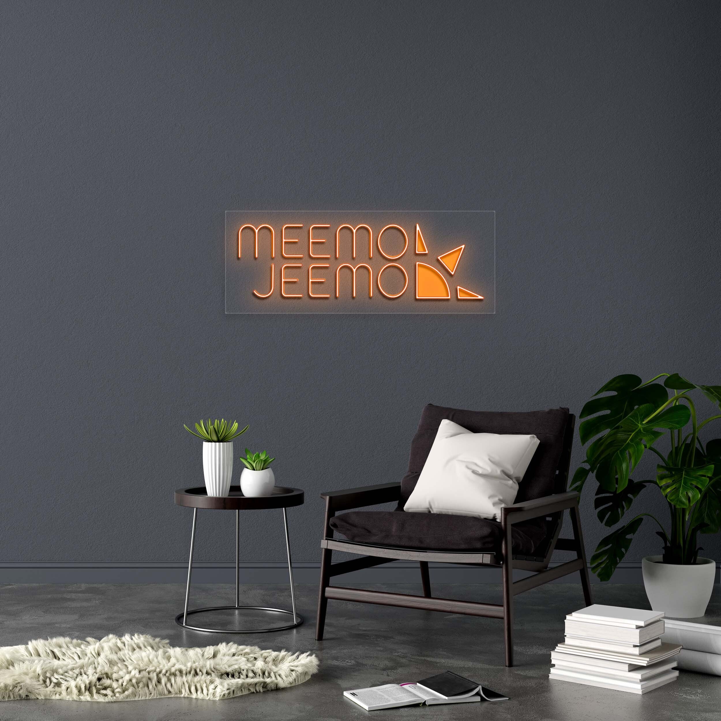 MEEMO JEEMO - Premium Neon Artwork