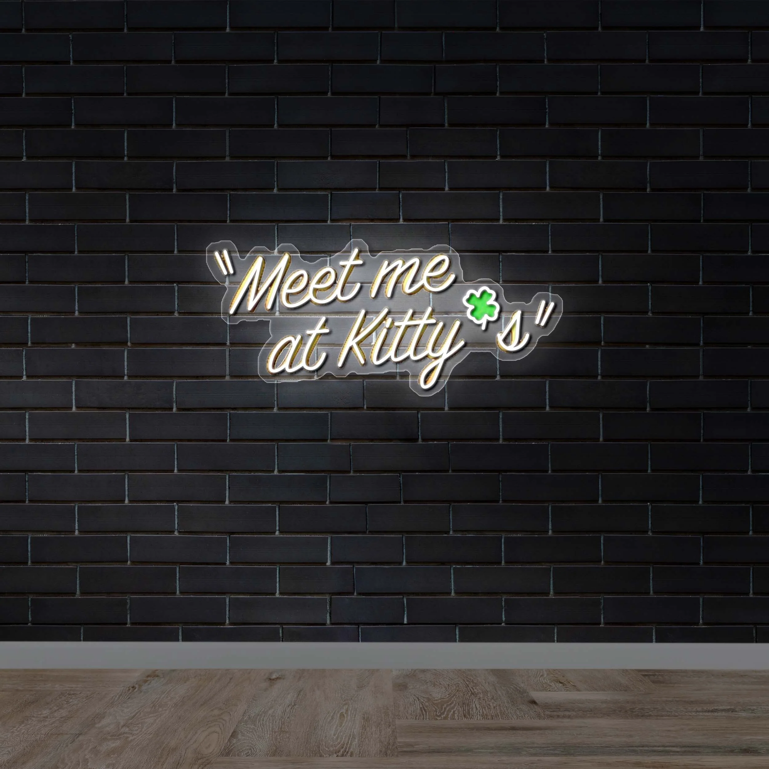 Meet me at Kitty's - Premium Neon Artwork
