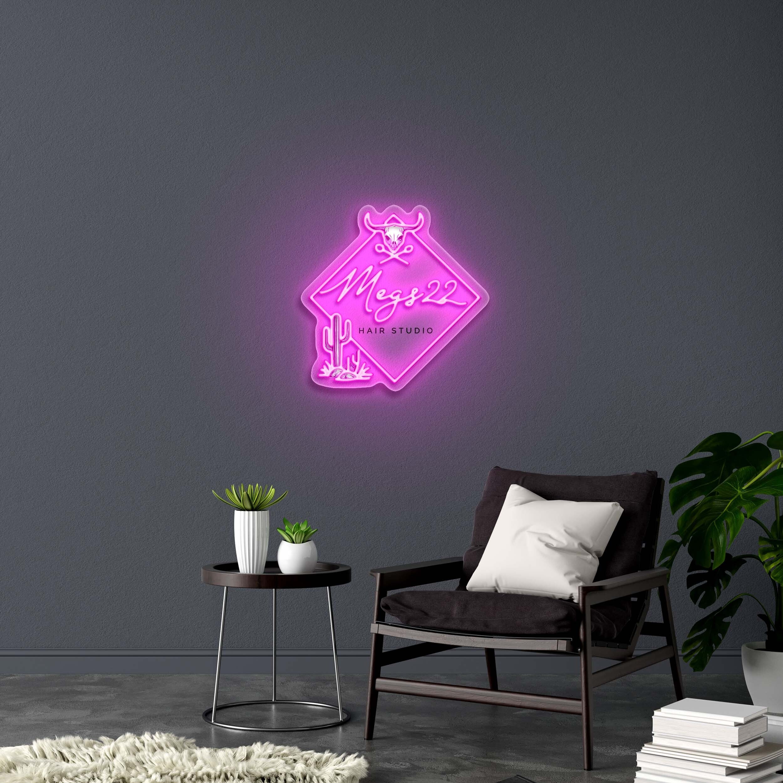 Megs22 - Premium Neon Artwork