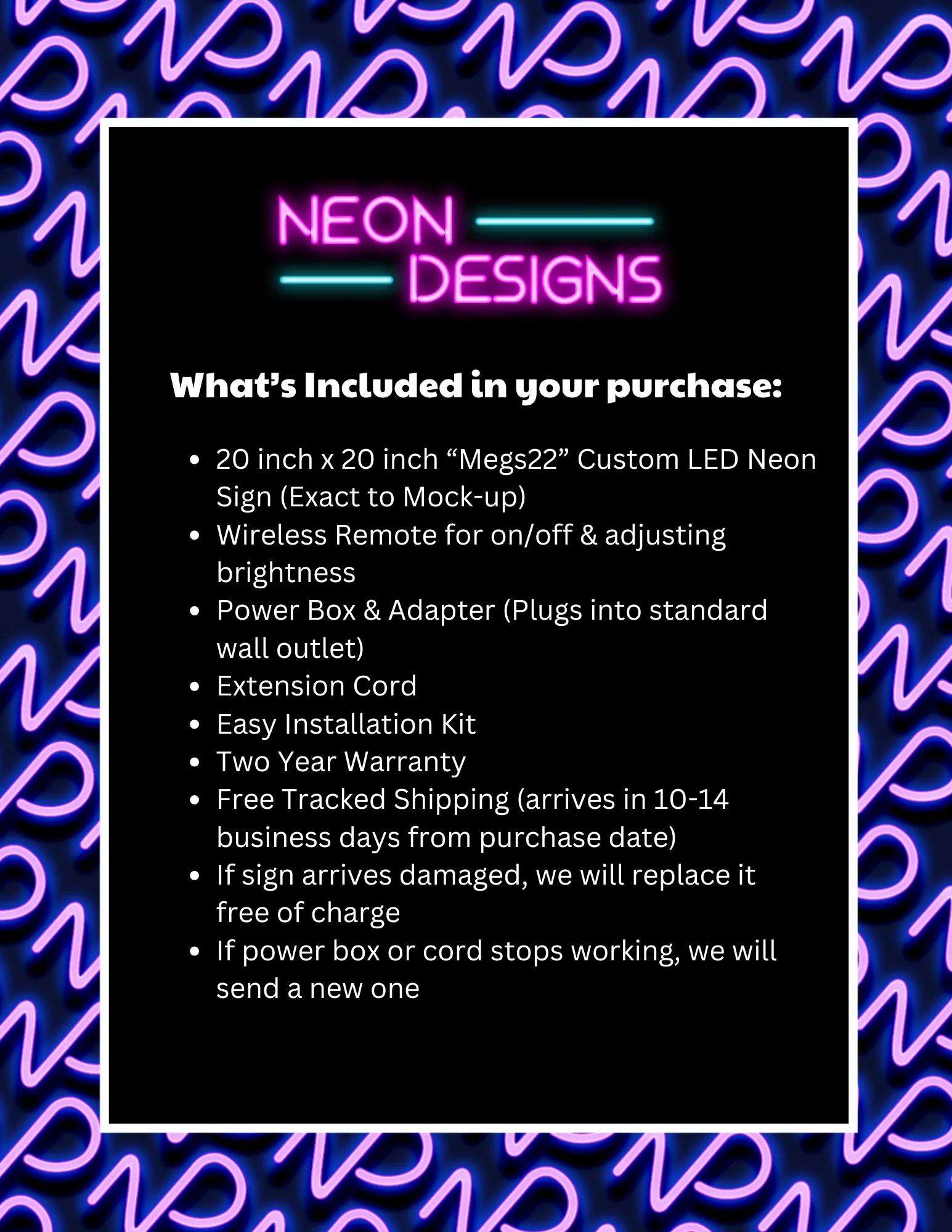 Megs22 - Premium Neon Artwork - Image 2