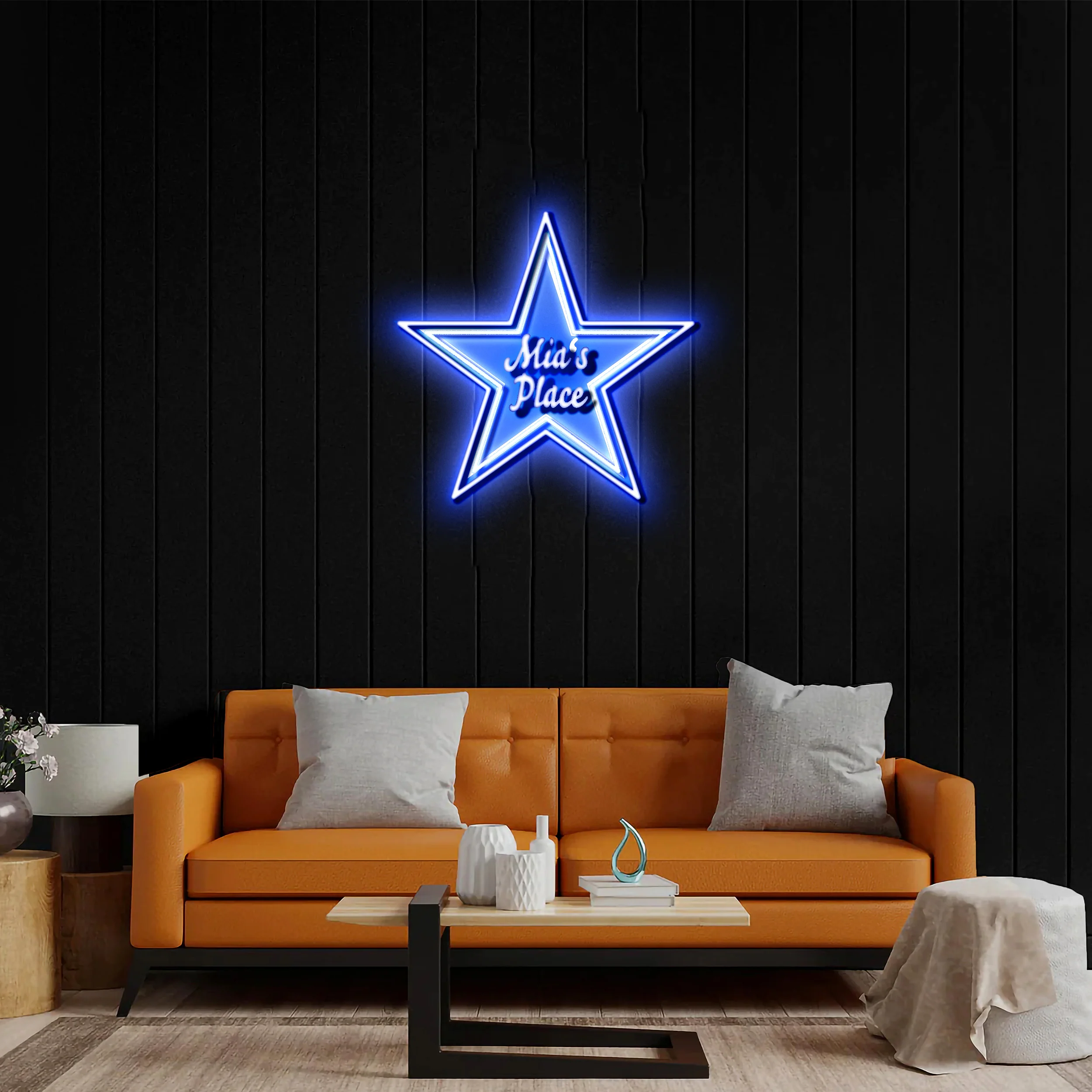 Mia's Place - Premium Neon Artwork