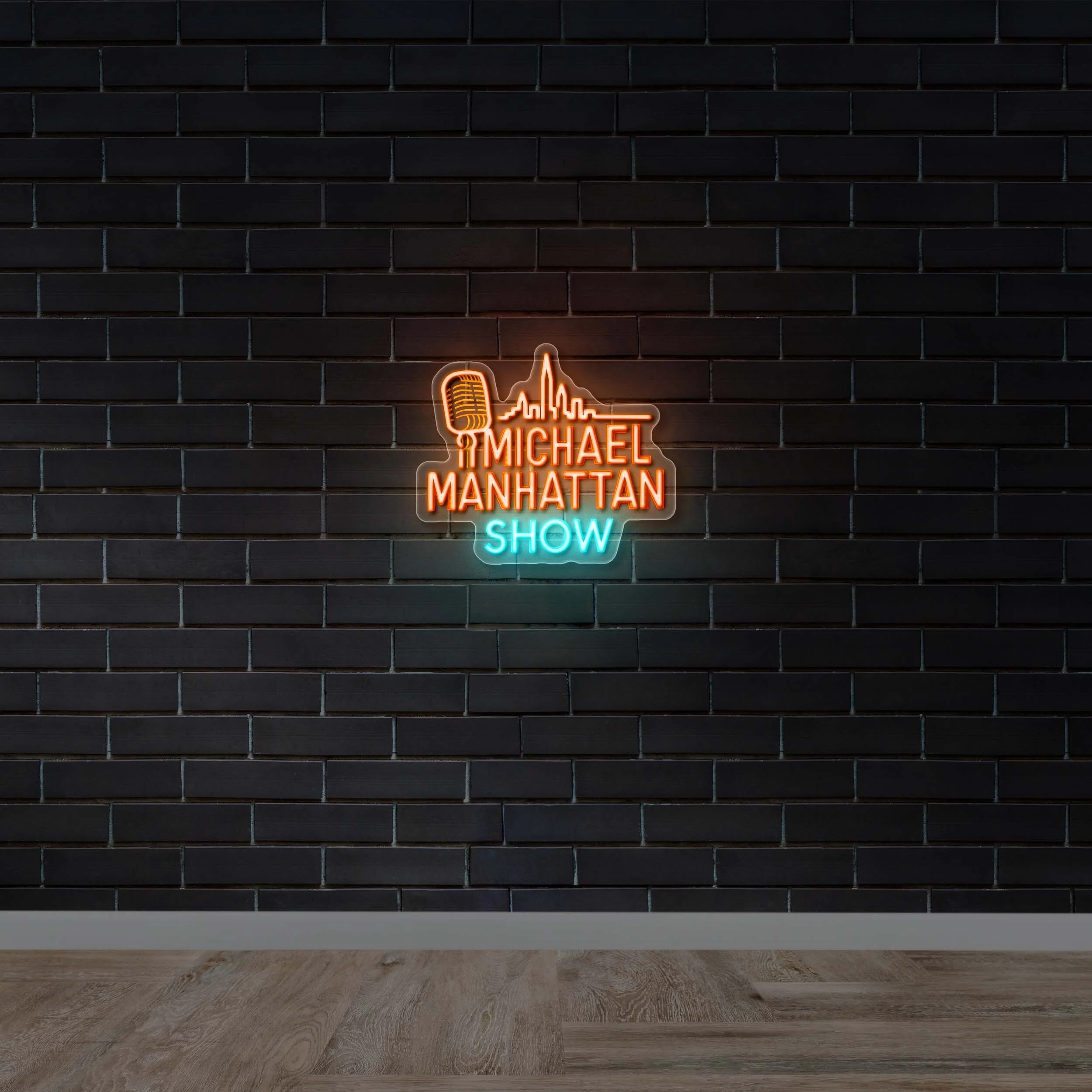 Michael Manhattan Show - Premium Neon Artwork