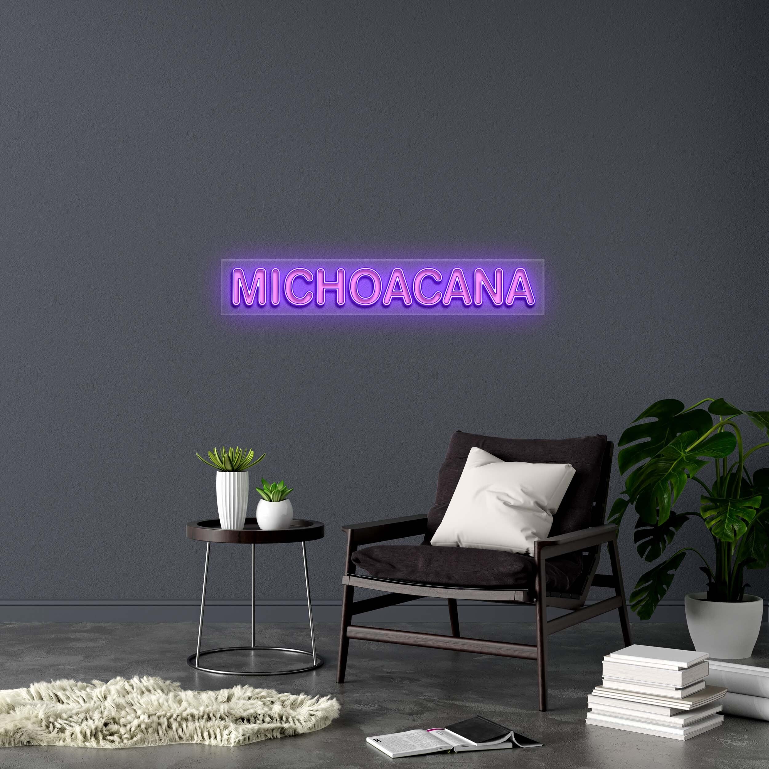 MICHOACANA - Premium Neon Artwork