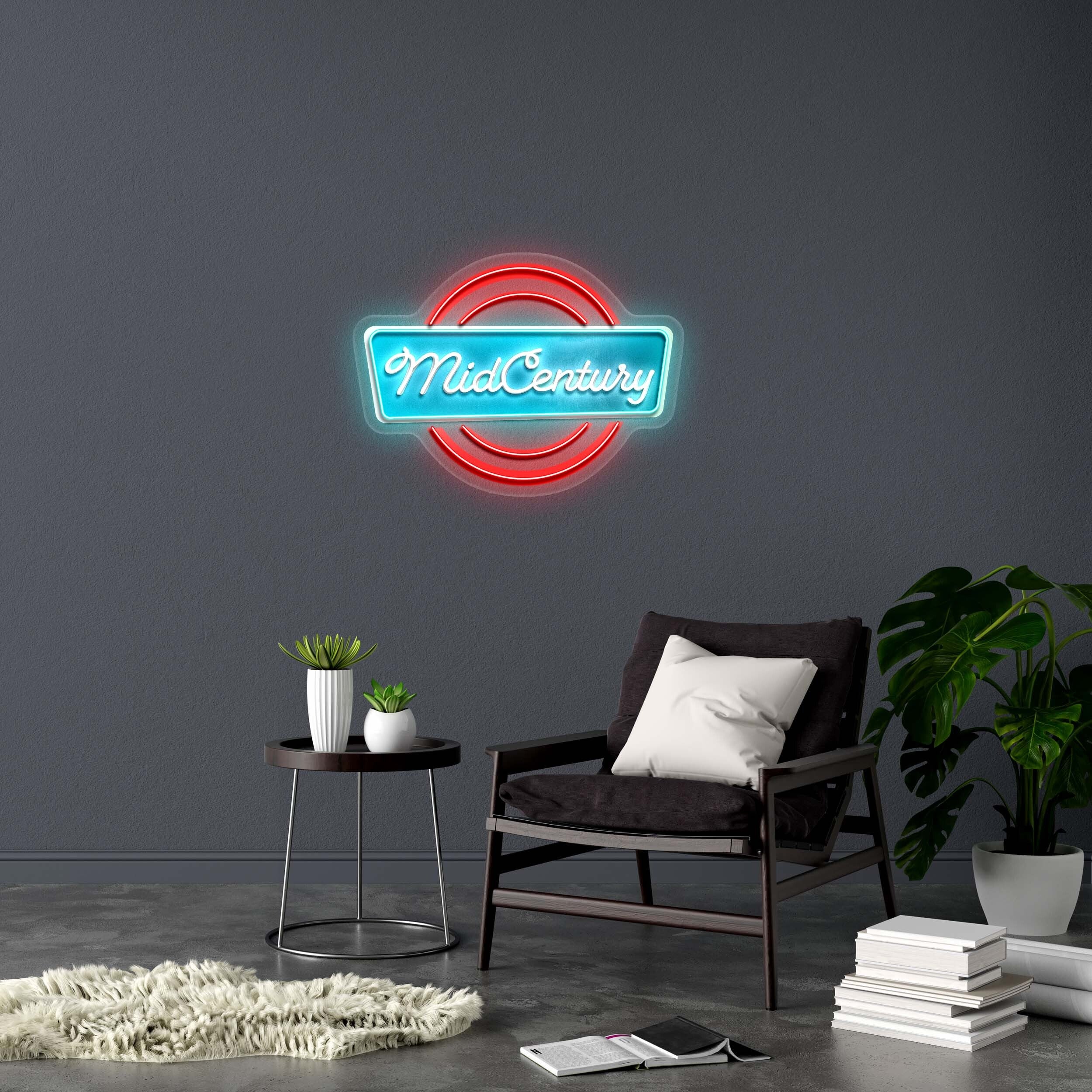 MidCentury - Premium Neon Artwork