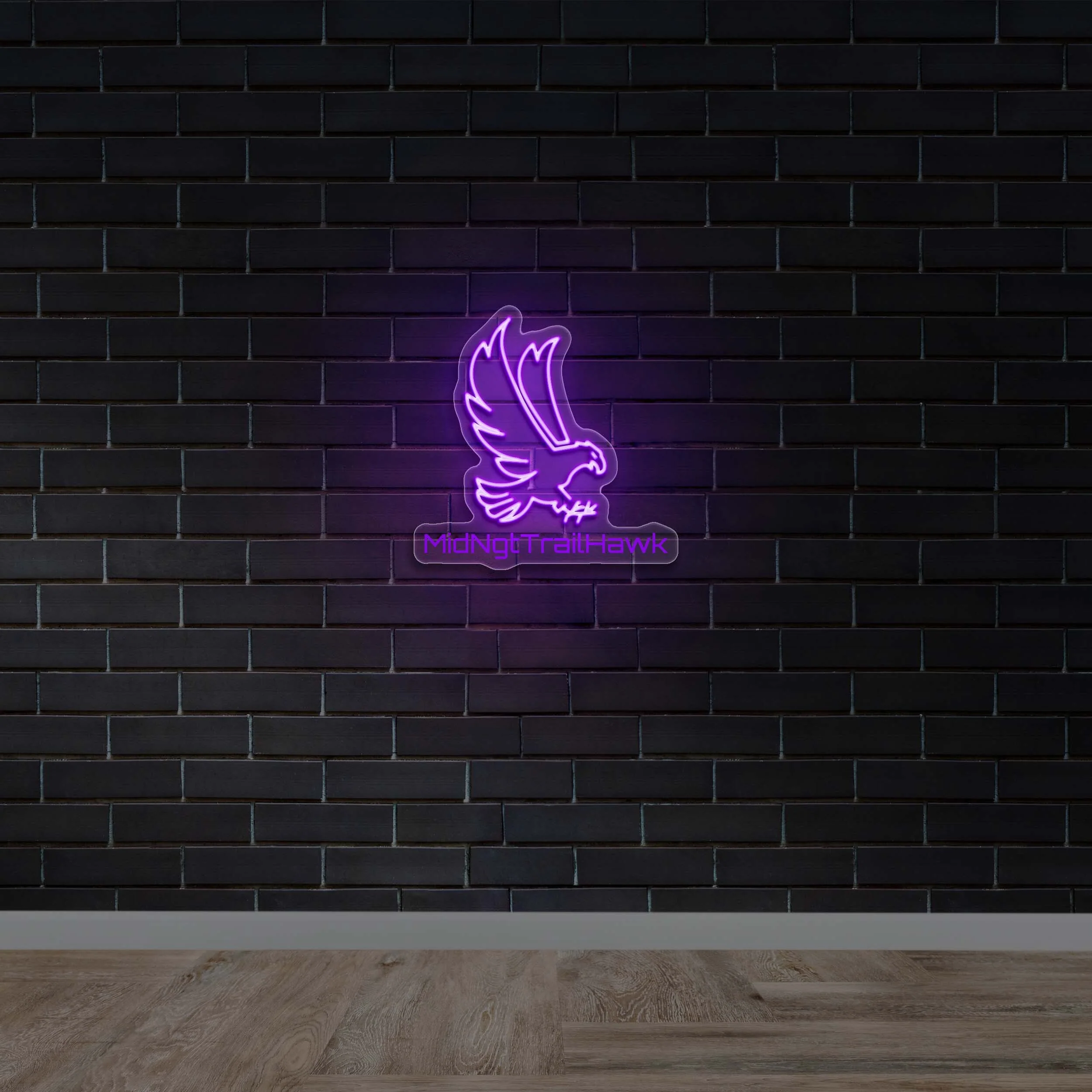 MidNgtTrailHawk - Premium Neon Artwork